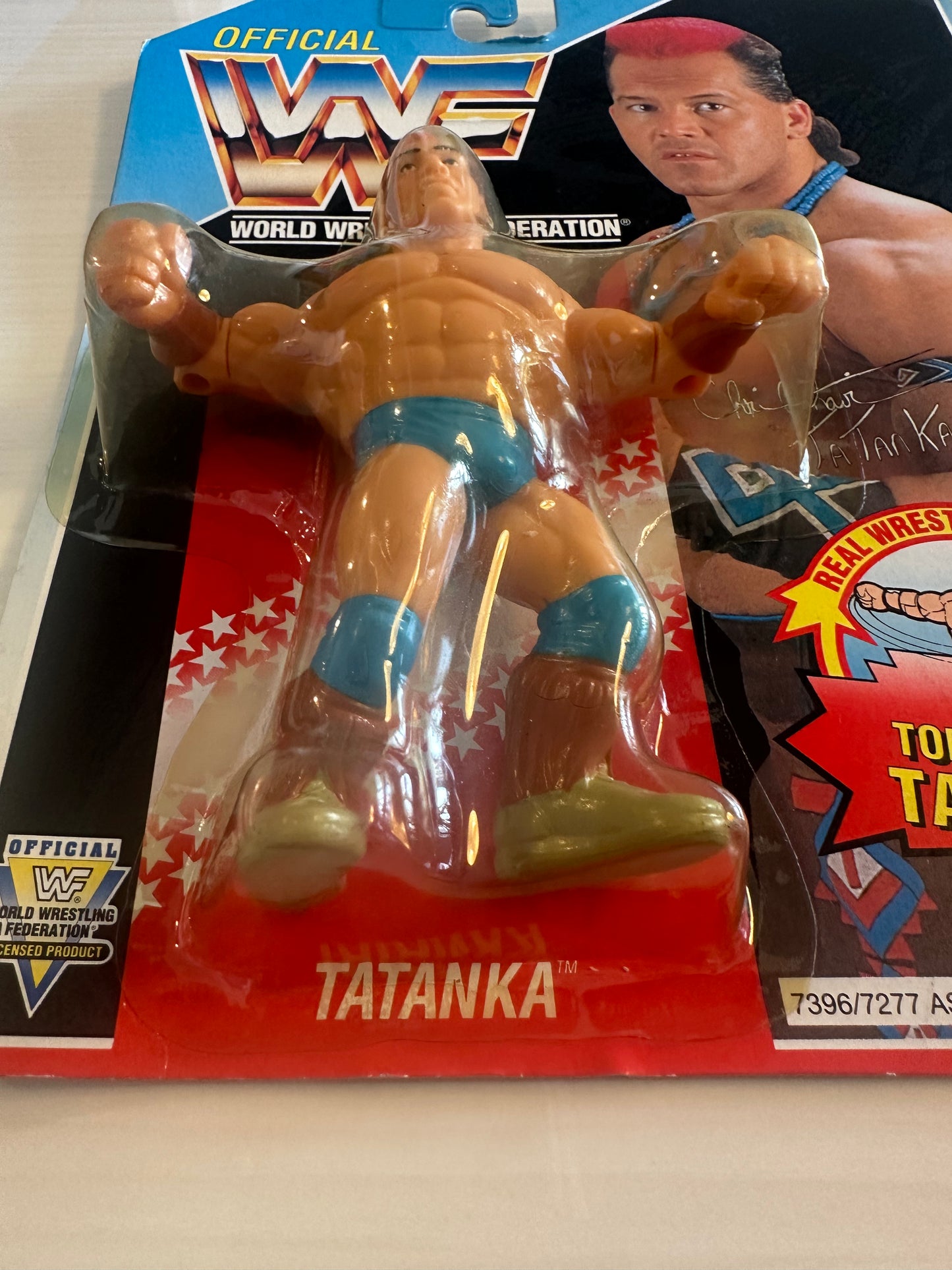 Tatanka Series 6 WWF Hasbro