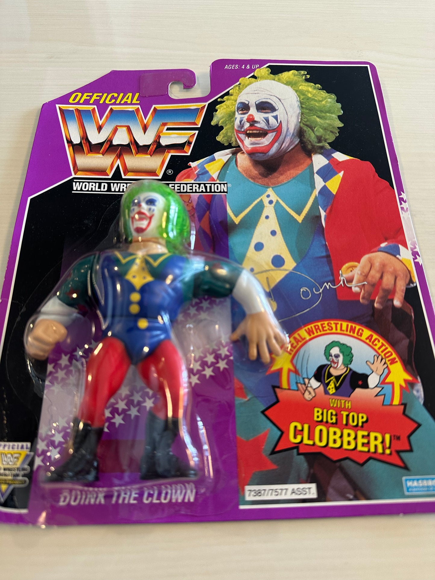 Doink the Clown Series 9 WWF Hasbro