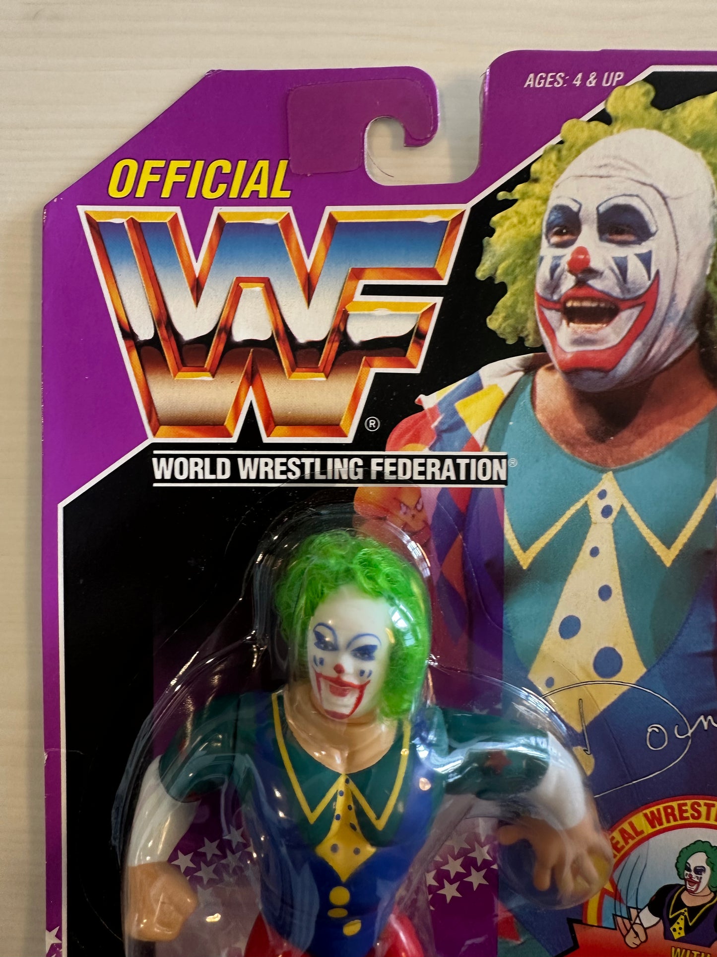 Doink the Clown Series 9 WWF Hasbro