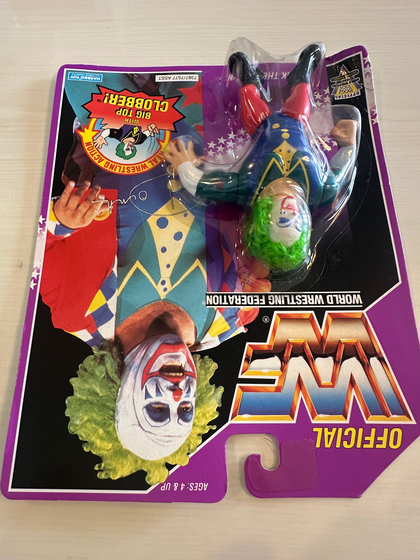 Doink the Clown Series 9 WWF Hasbro