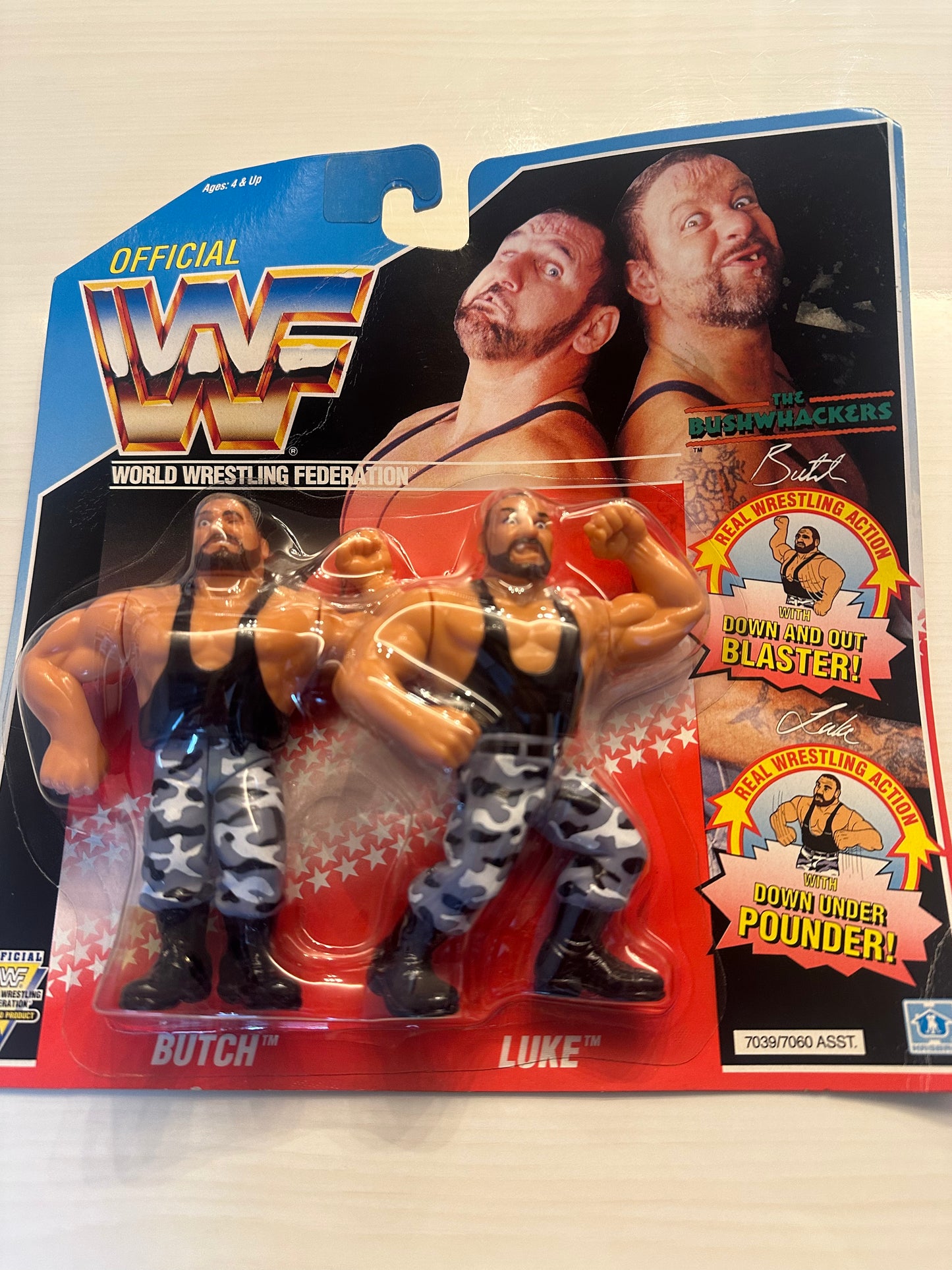 The Bushwhackers Series 2 WWF Hasbro