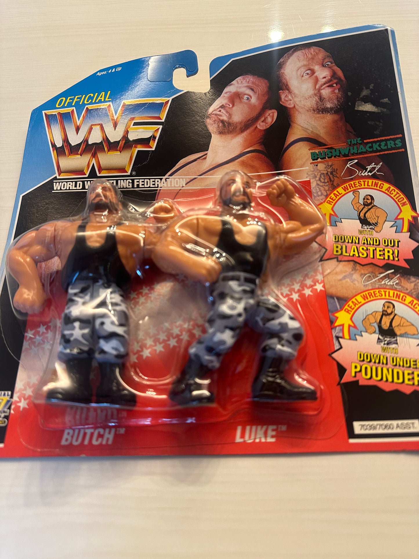 The Bushwhackers Series 2 WWF Hasbro