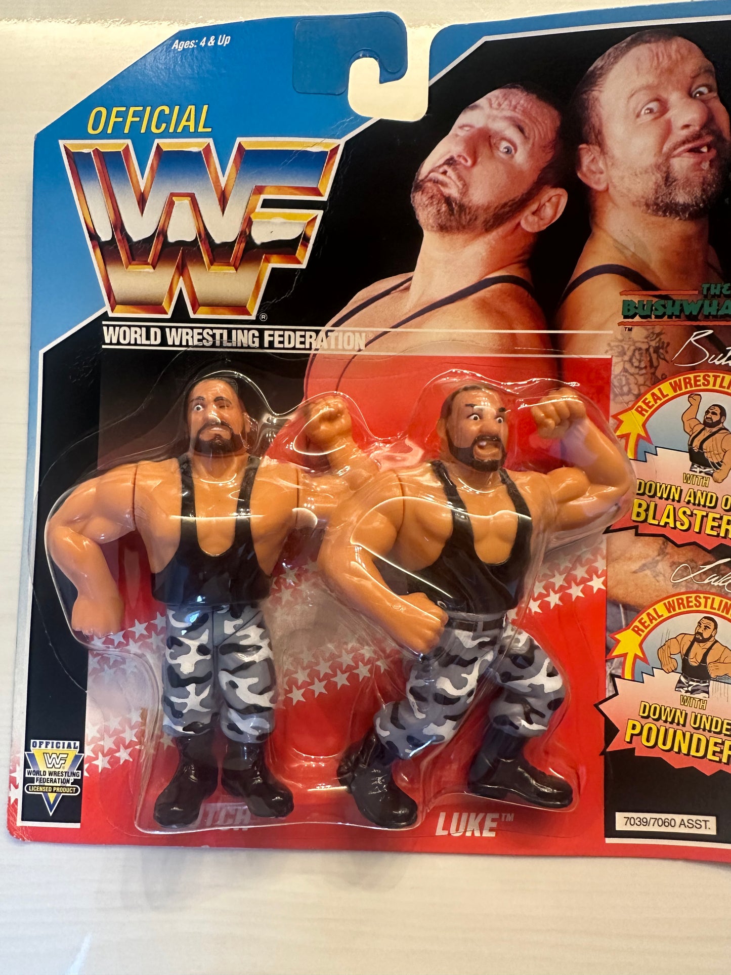The Bushwhackers Series 2 WWF Hasbro