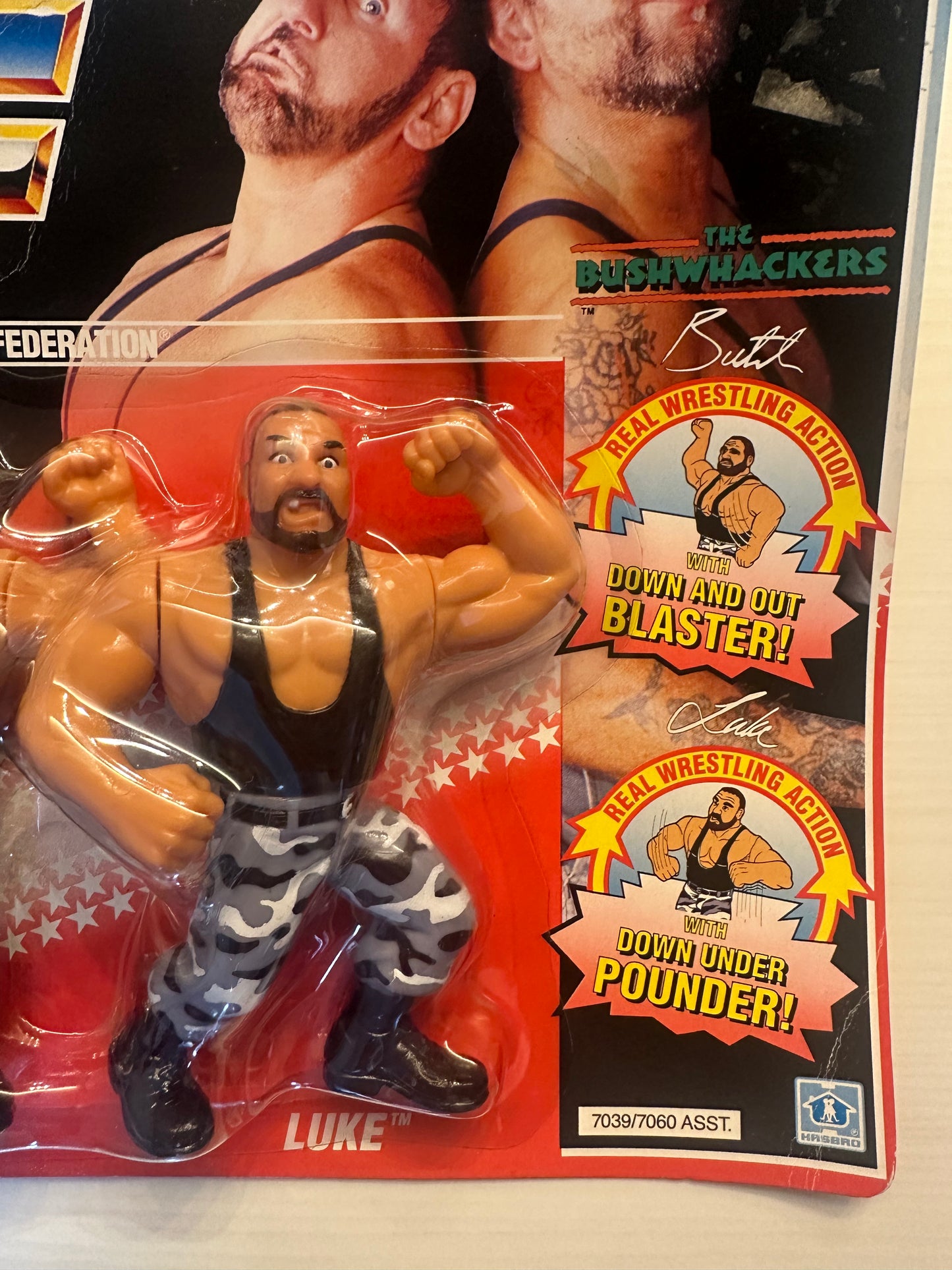 The Bushwhackers Series 2 WWF Hasbro