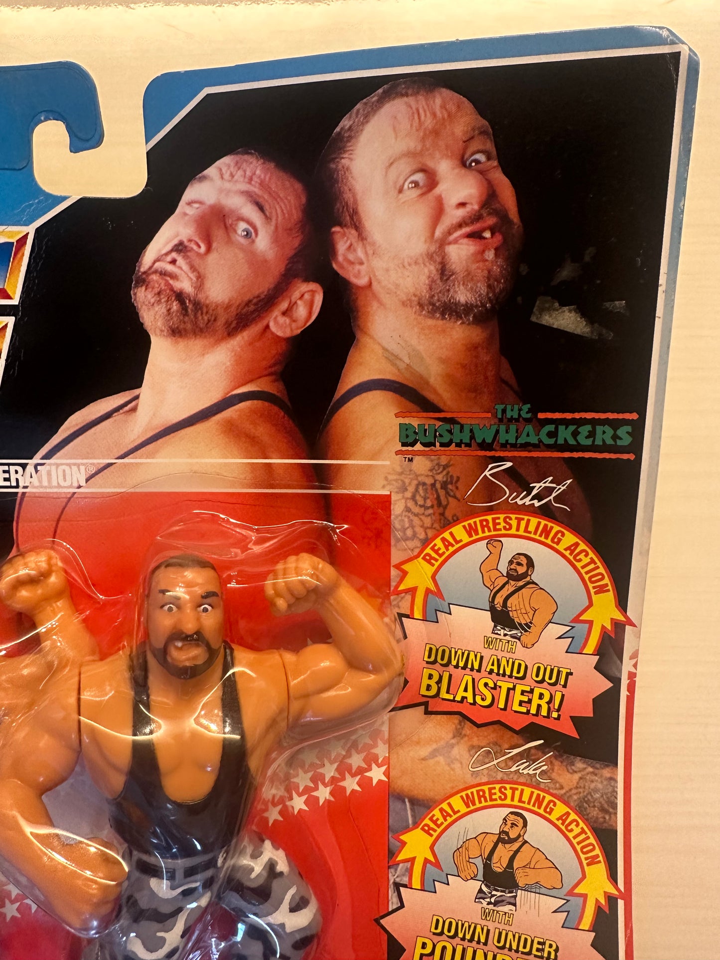 The Bushwhackers Series 2 WWF Hasbro