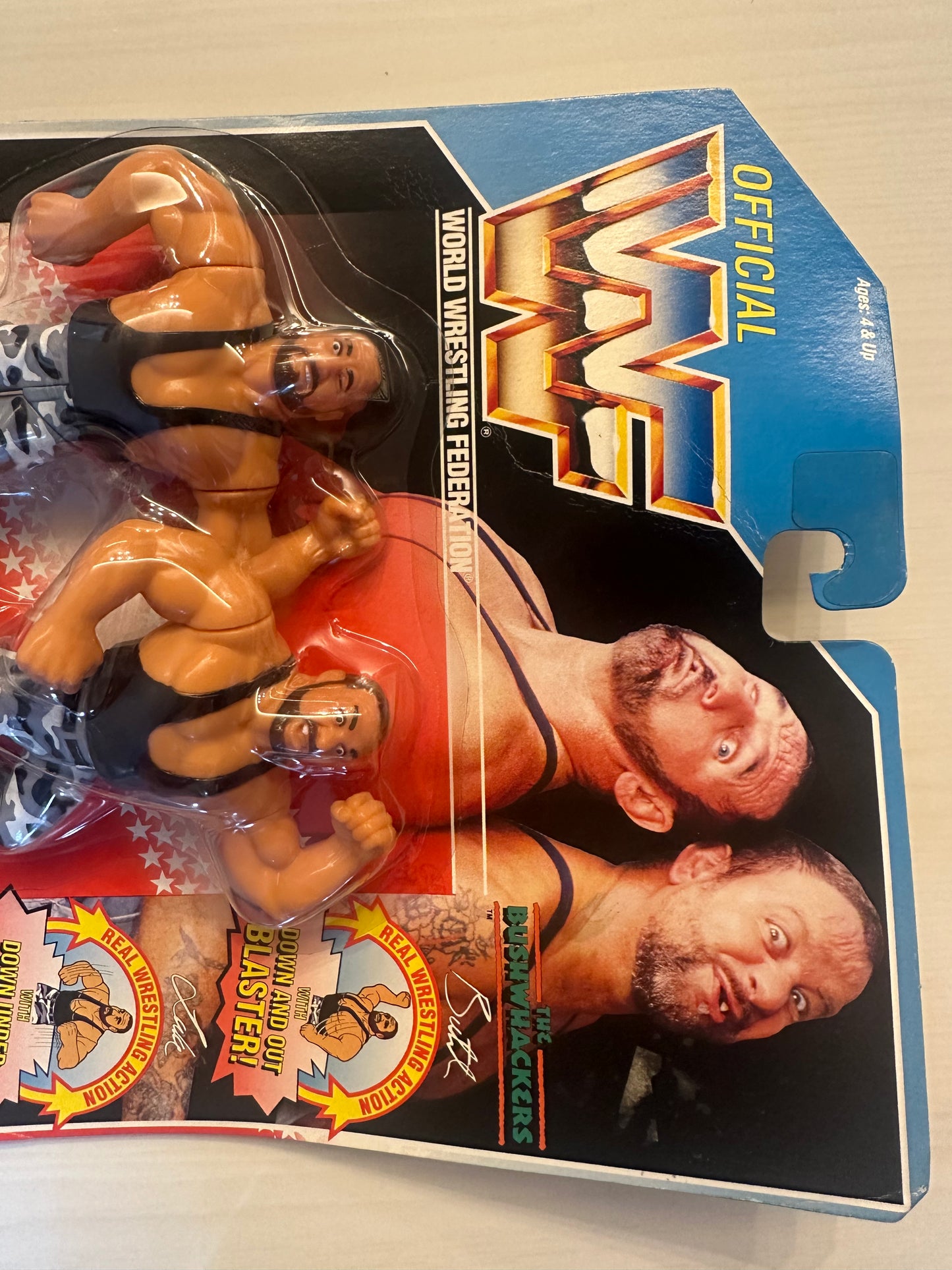 The Bushwhackers Series 2 WWF Hasbro