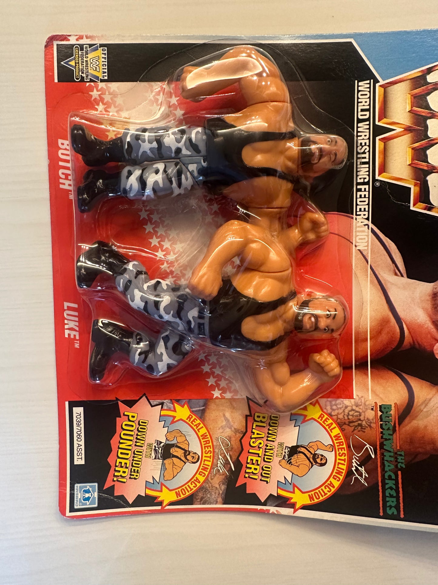 The Bushwhackers Series 2 WWF Hasbro