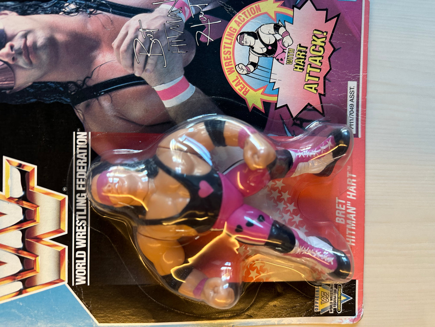 Bret the Hitman Hart Series 4 WWF Hasbro