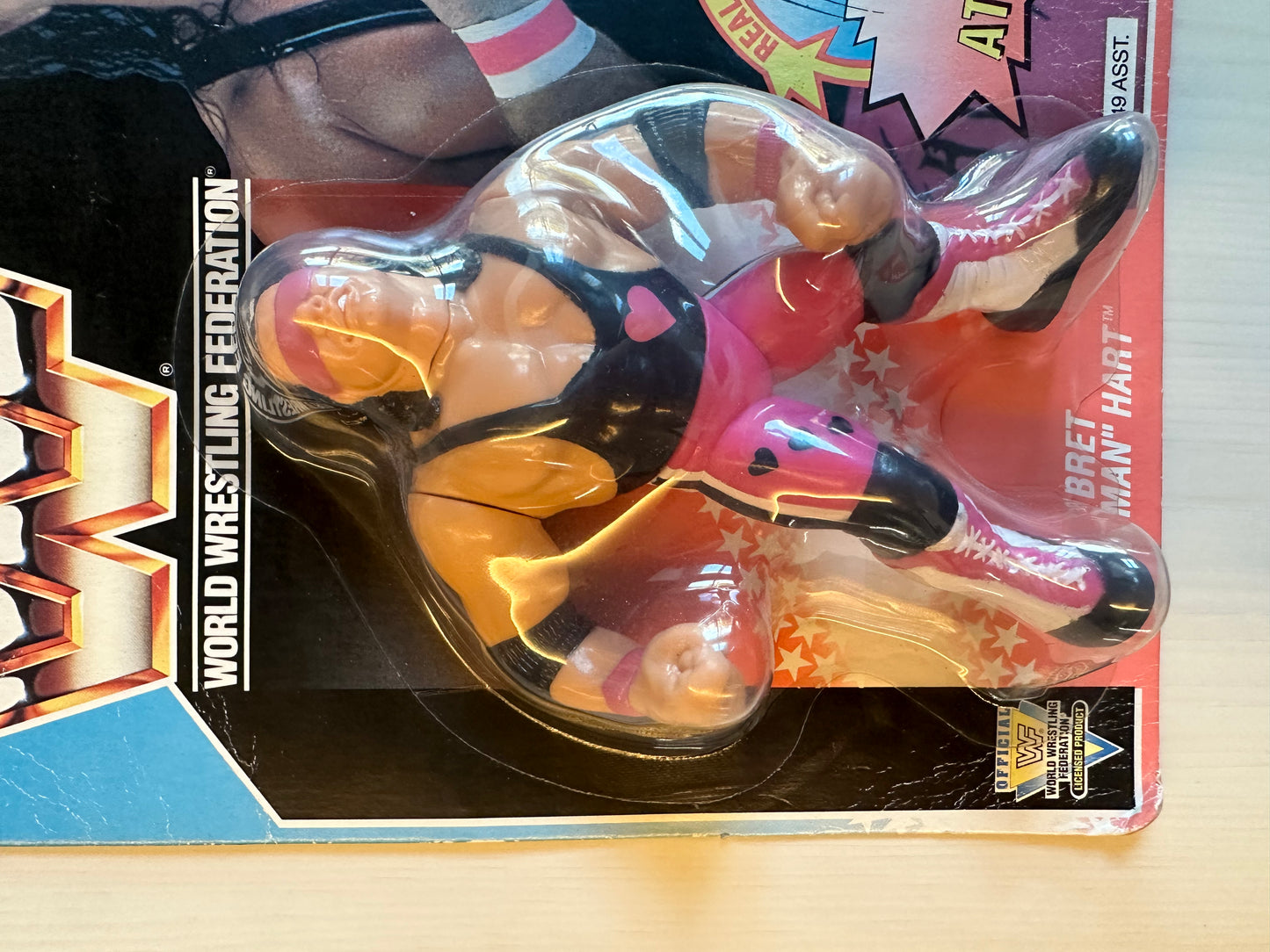 Bret the Hitman Hart Series 4 WWF Hasbro