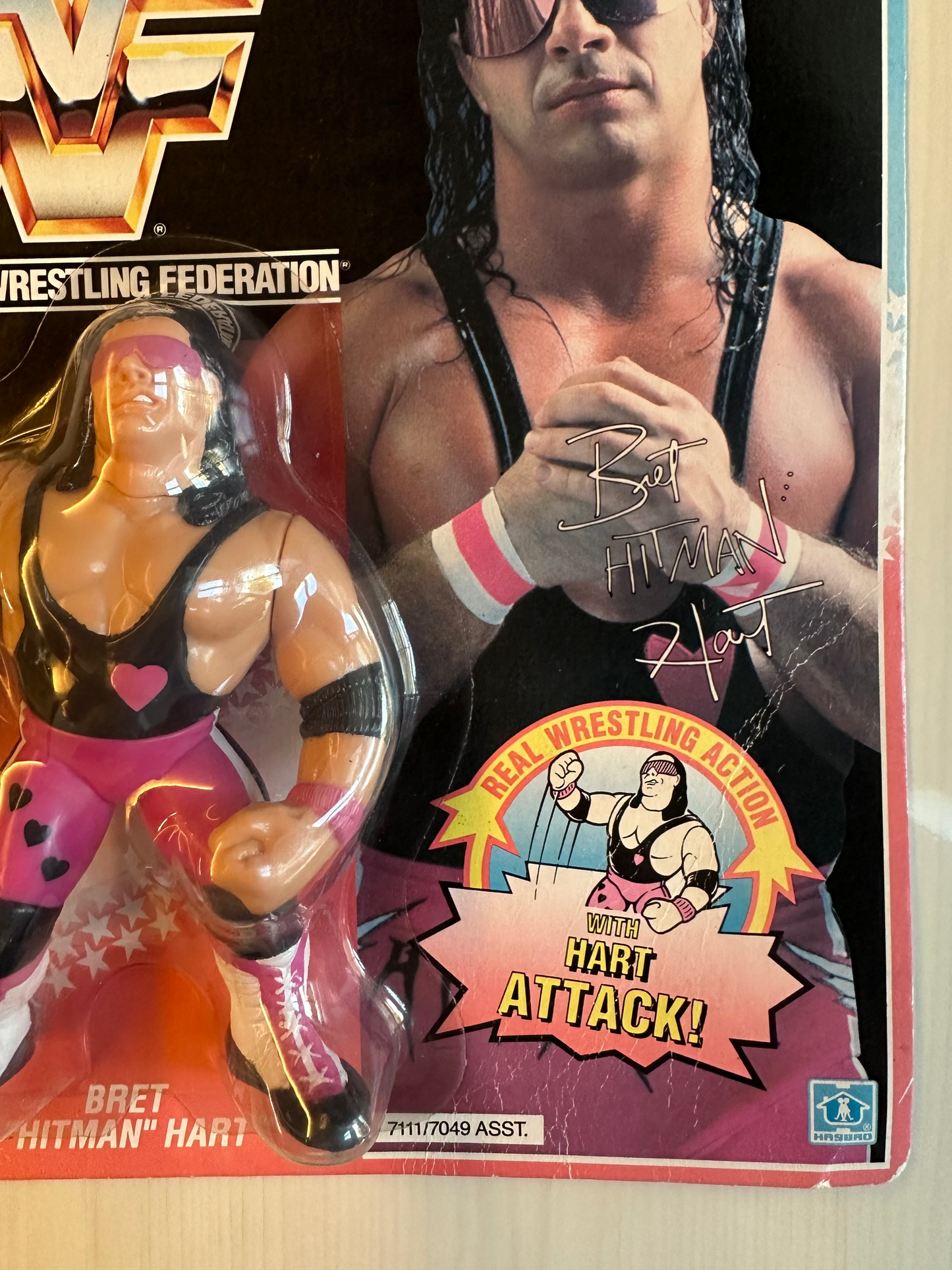 Bret the Hitman Hart Series 4 WWF Hasbro