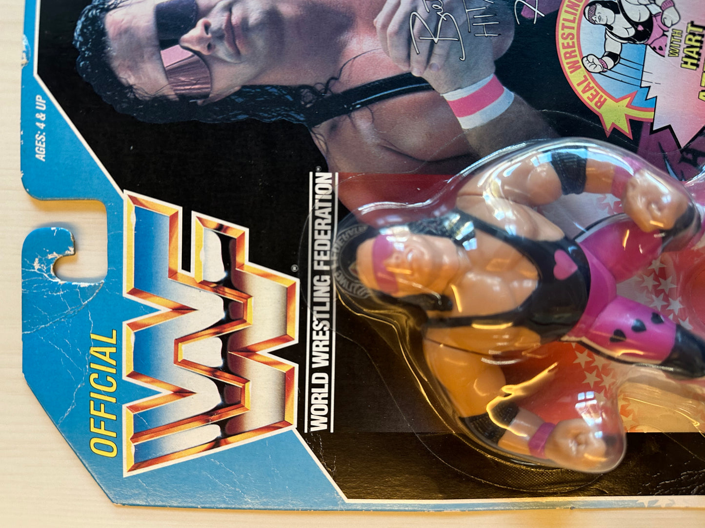 Bret the Hitman Hart Series 4 WWF Hasbro