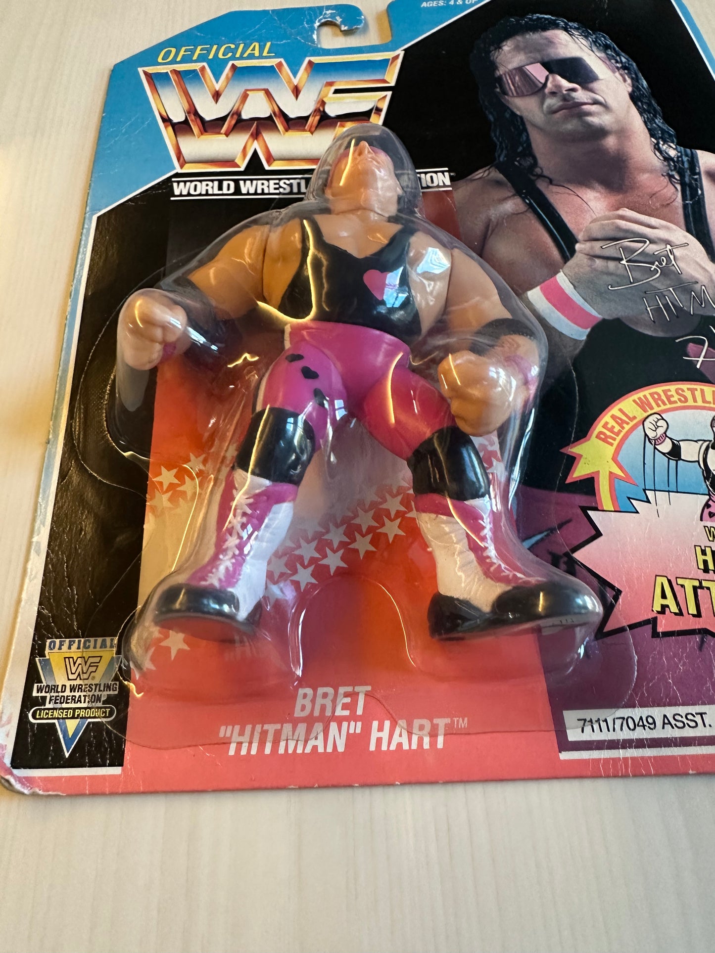 Bret the Hitman Hart Series 4 WWF Hasbro