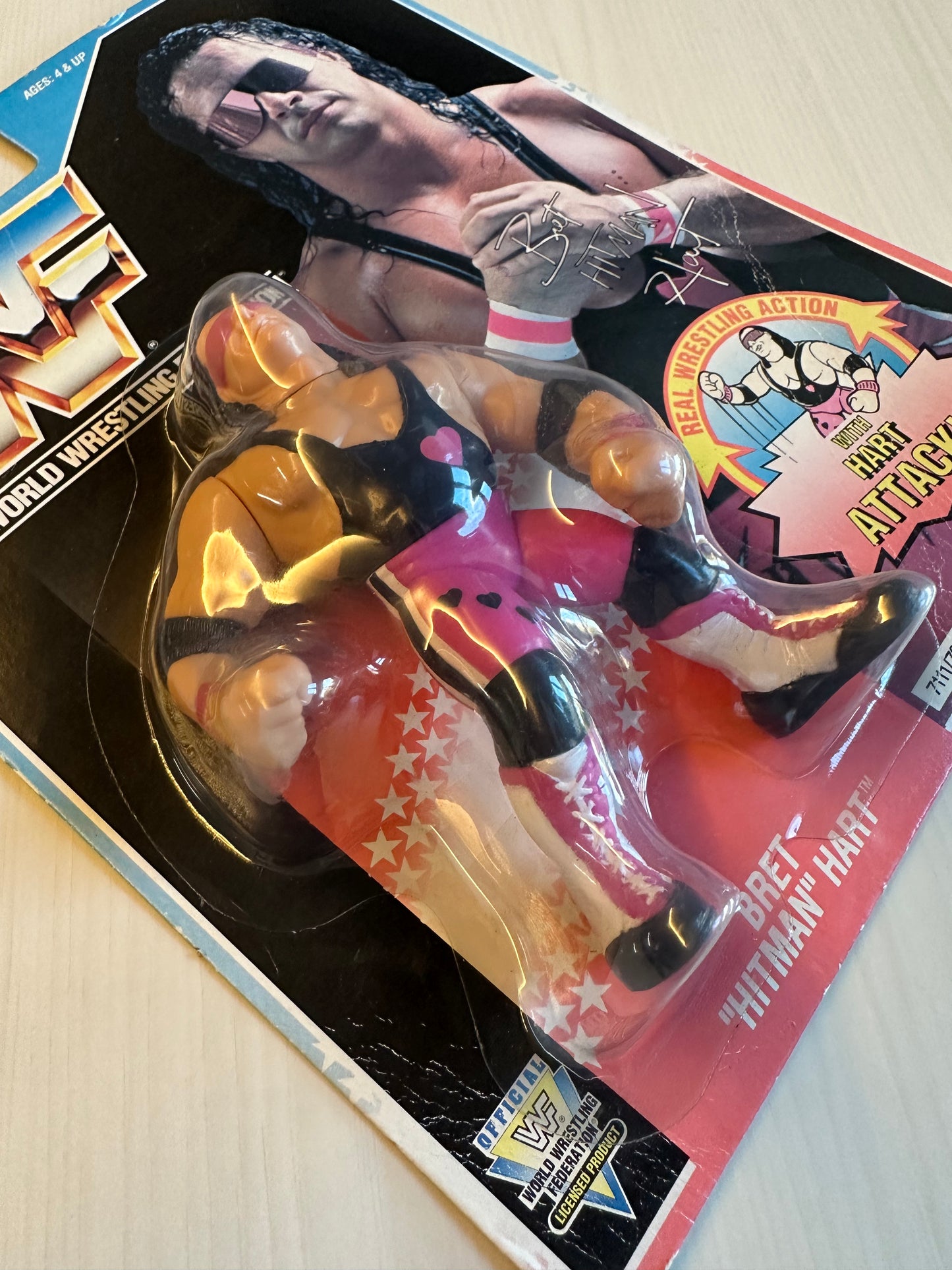 Bret the Hitman Hart Series 4 WWF Hasbro