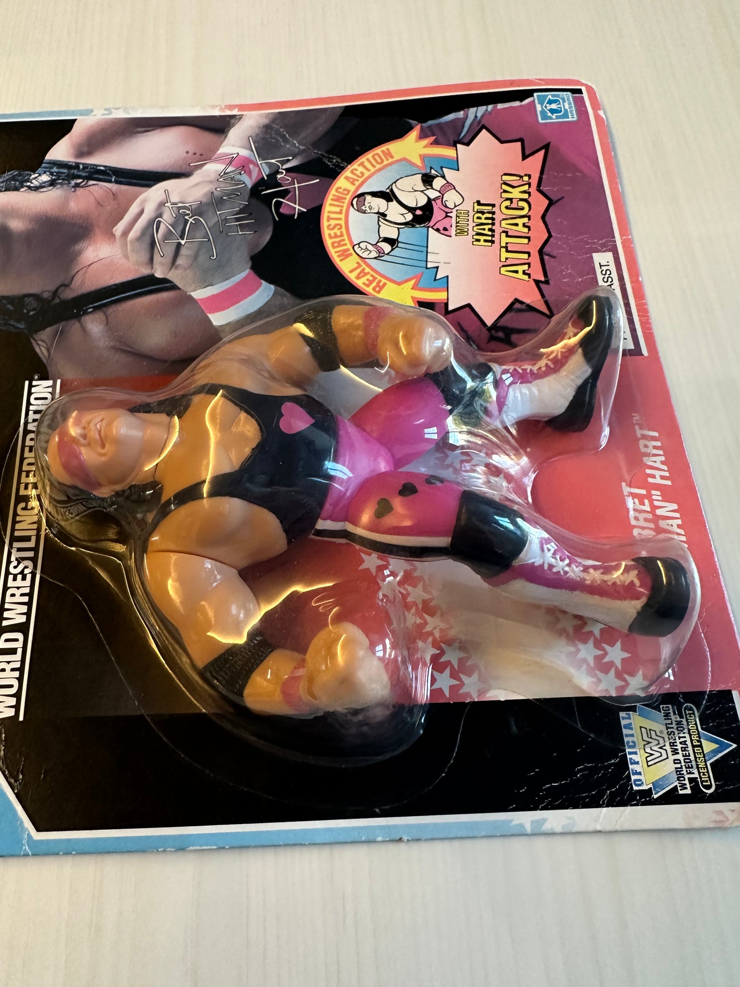 Bret the Hitman Hart Series 4 WWF Hasbro