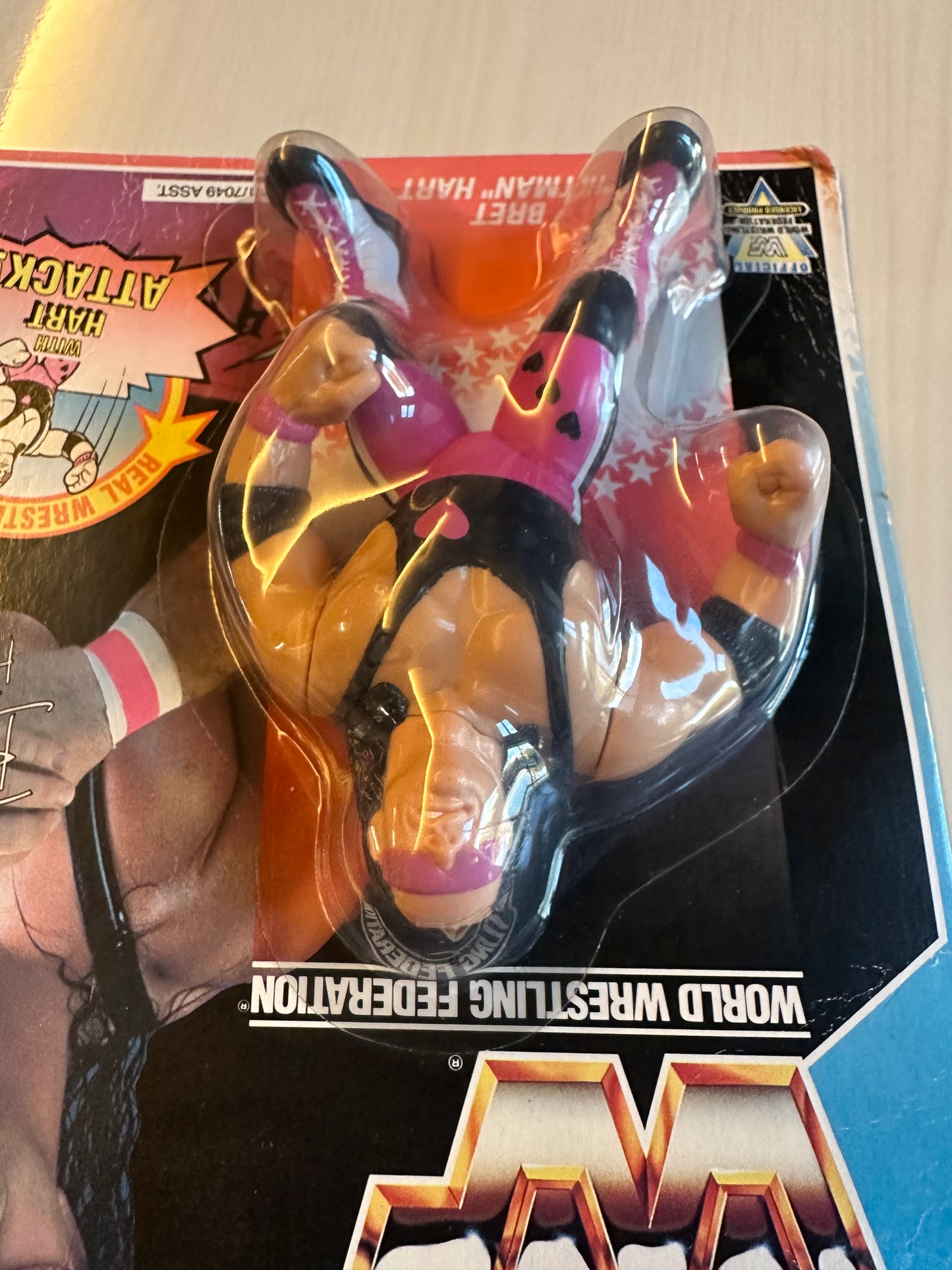 Bret the Hitman Hart Series 4 WWF Hasbro