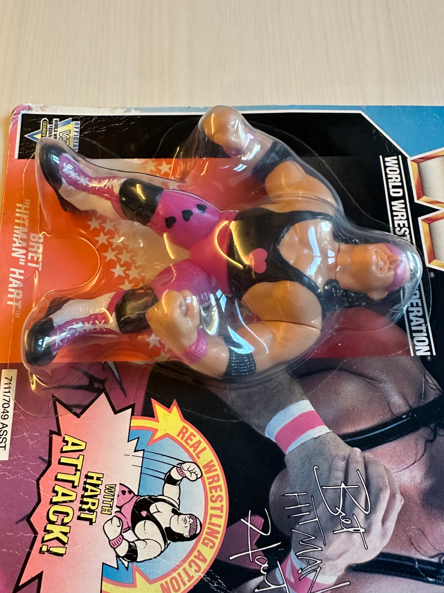Bret the Hitman Hart Series 4 WWF Hasbro