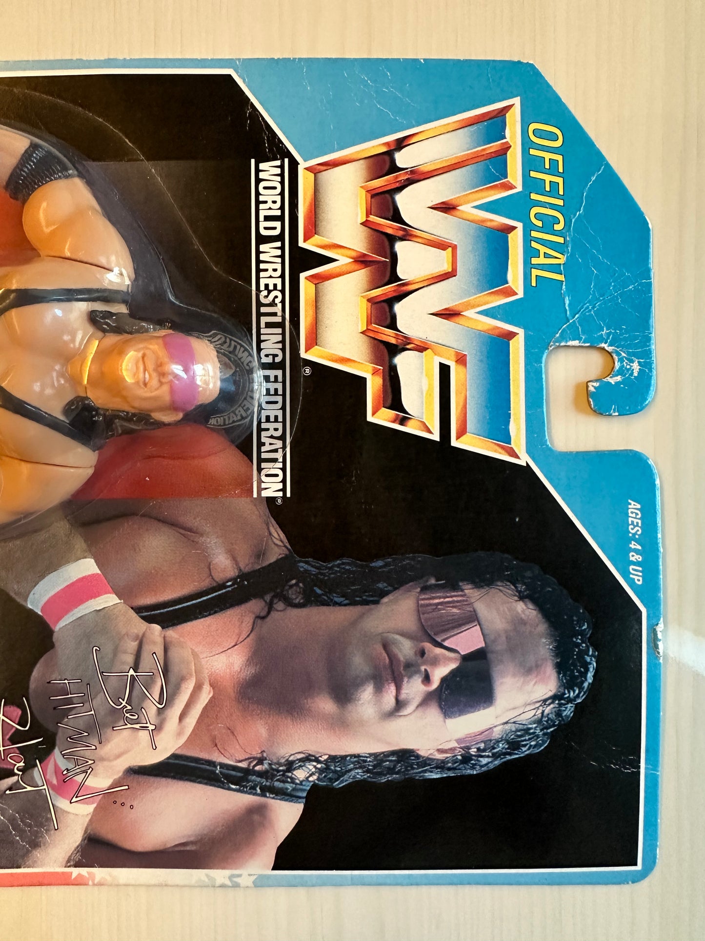 Bret the Hitman Hart Series 4 WWF Hasbro