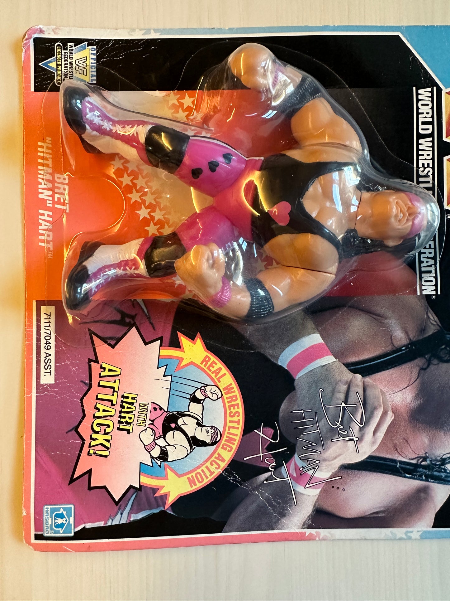 Bret the Hitman Hart Series 4 WWF Hasbro