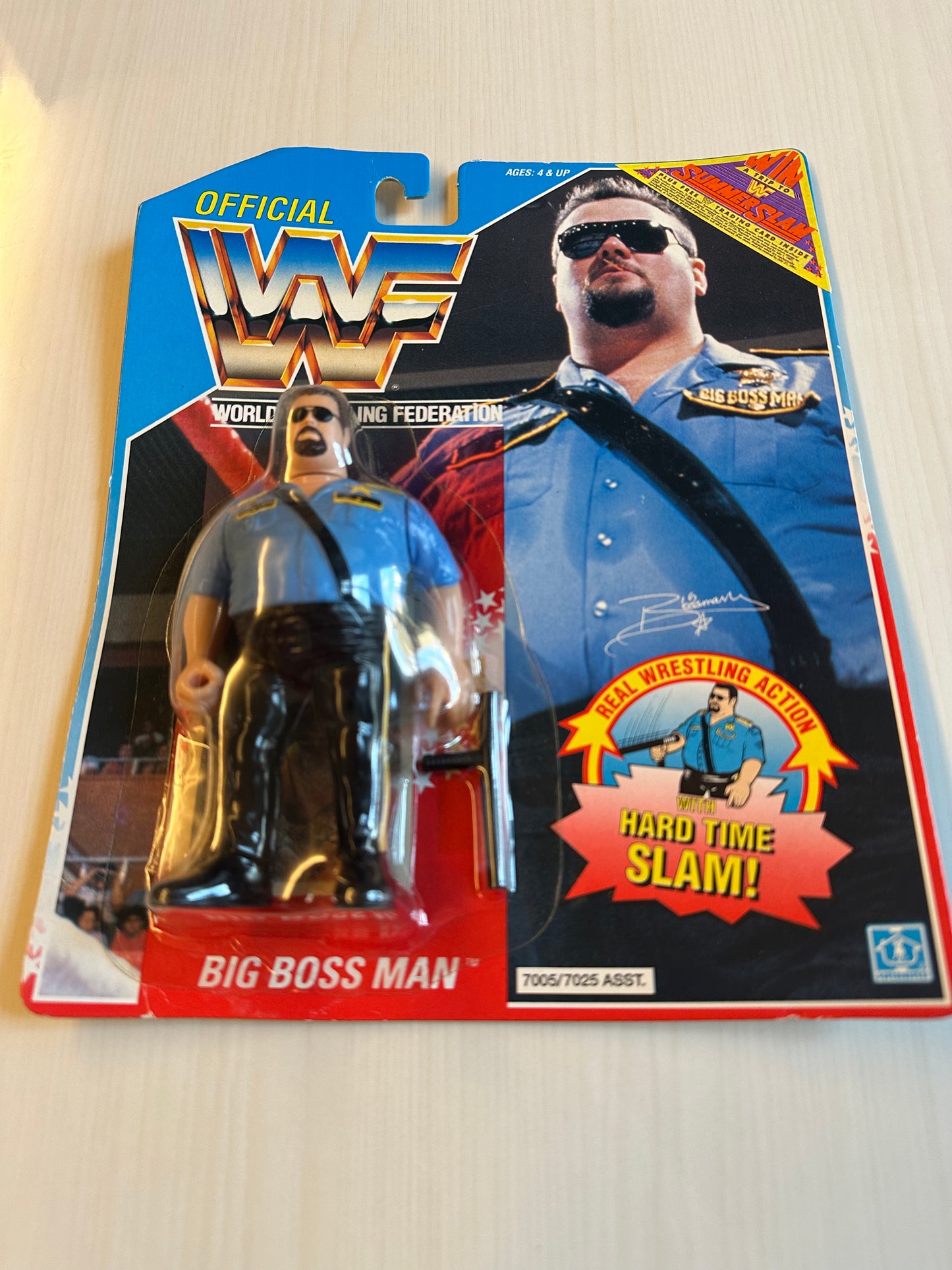 Big Boss Man Series 1 WWF Hasbro