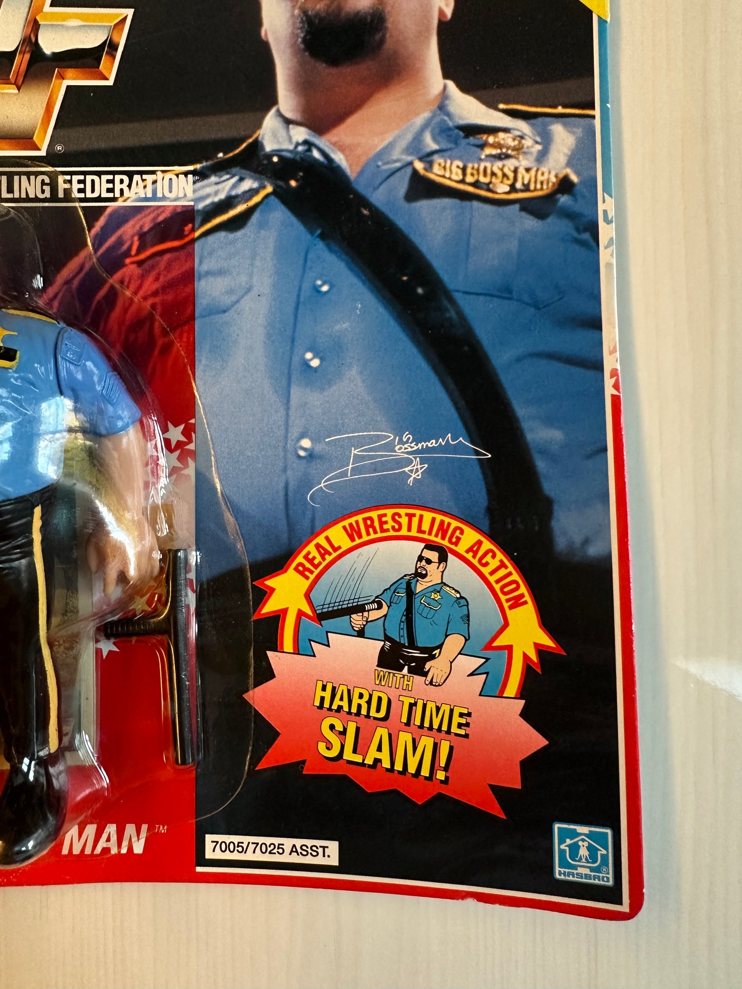 Big Boss Man Series 1 WWF Hasbro