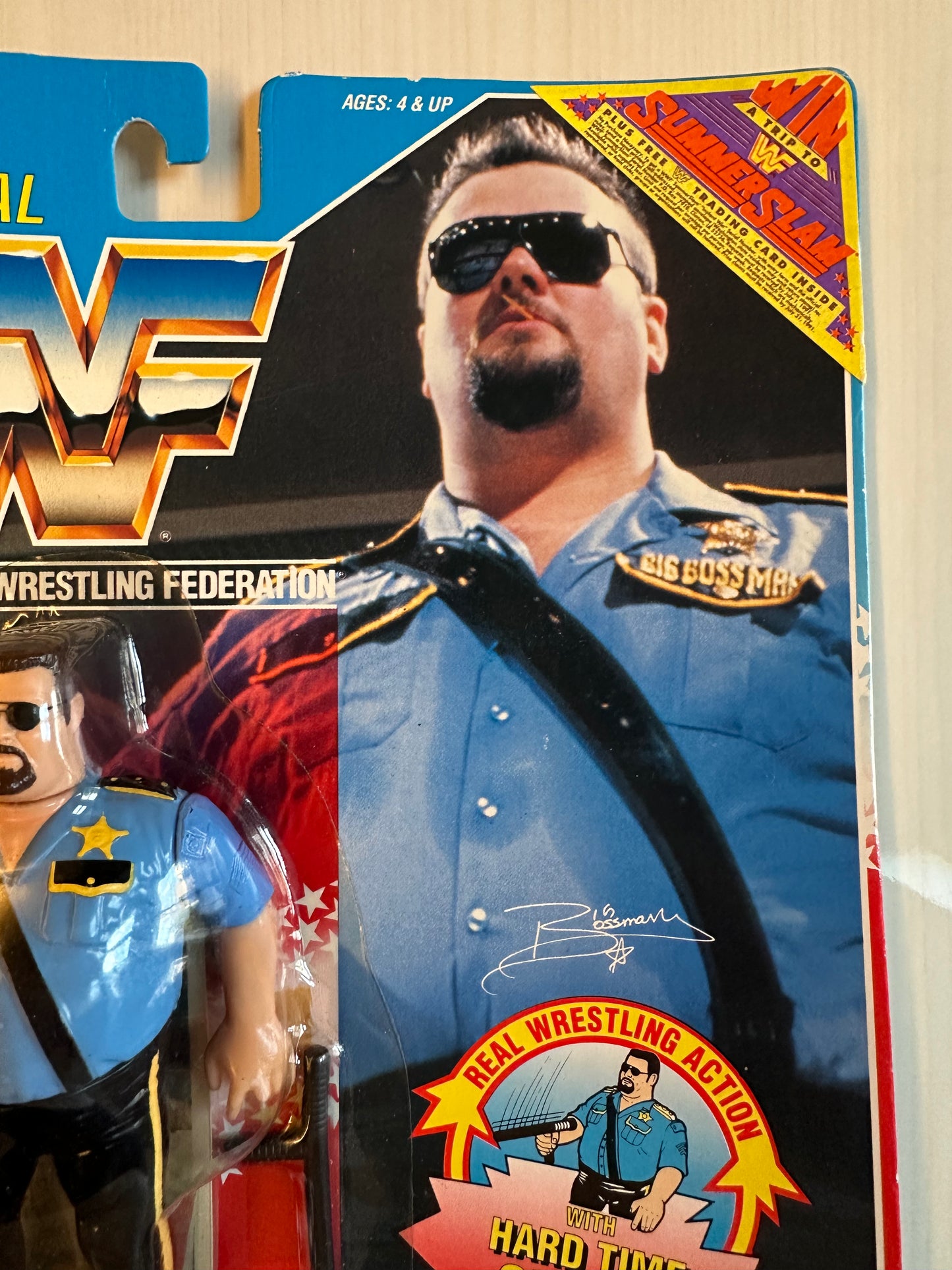 Big Boss Man Series 1 WWF Hasbro