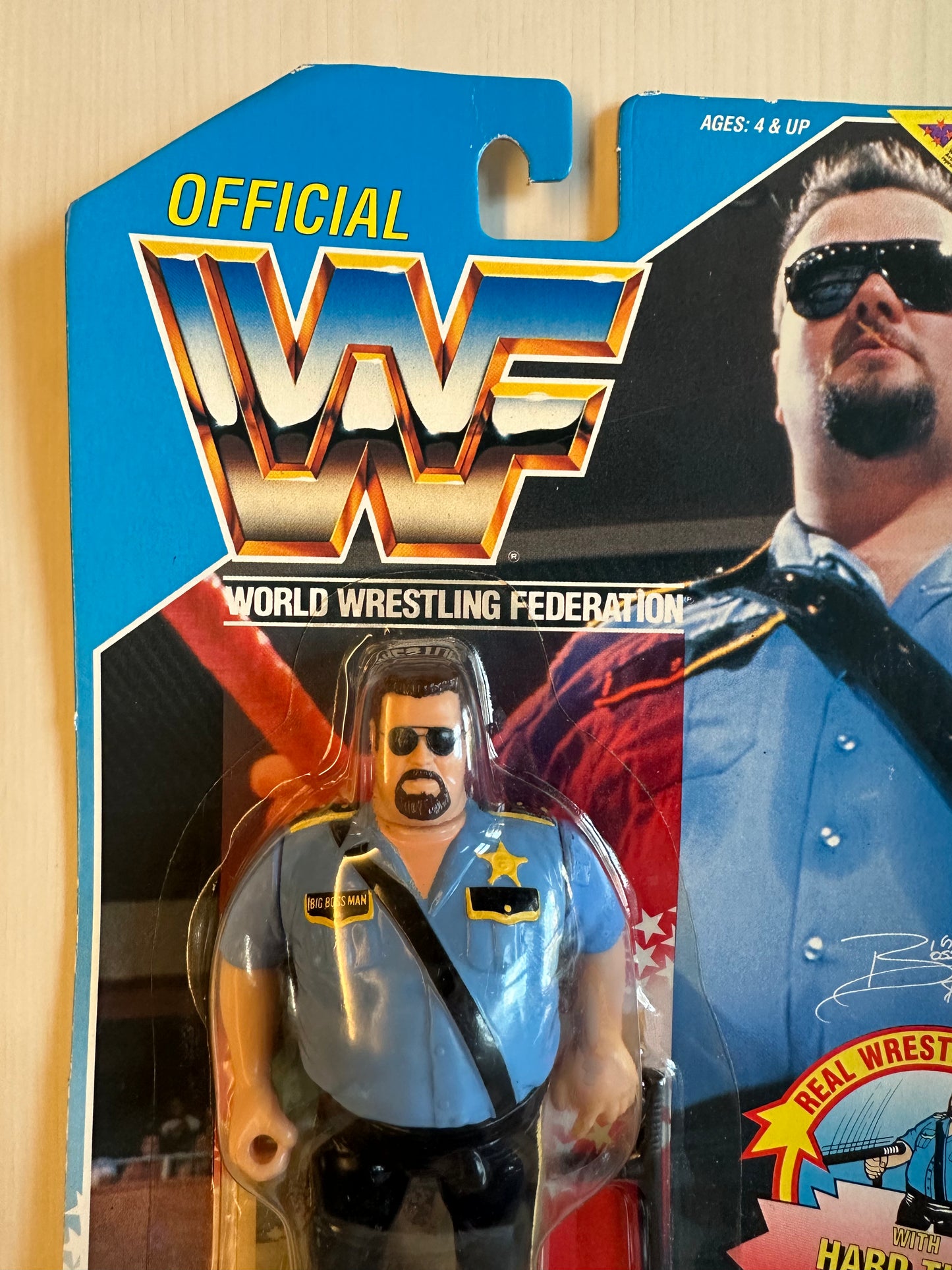 Big Boss Man Series 1 WWF Hasbro