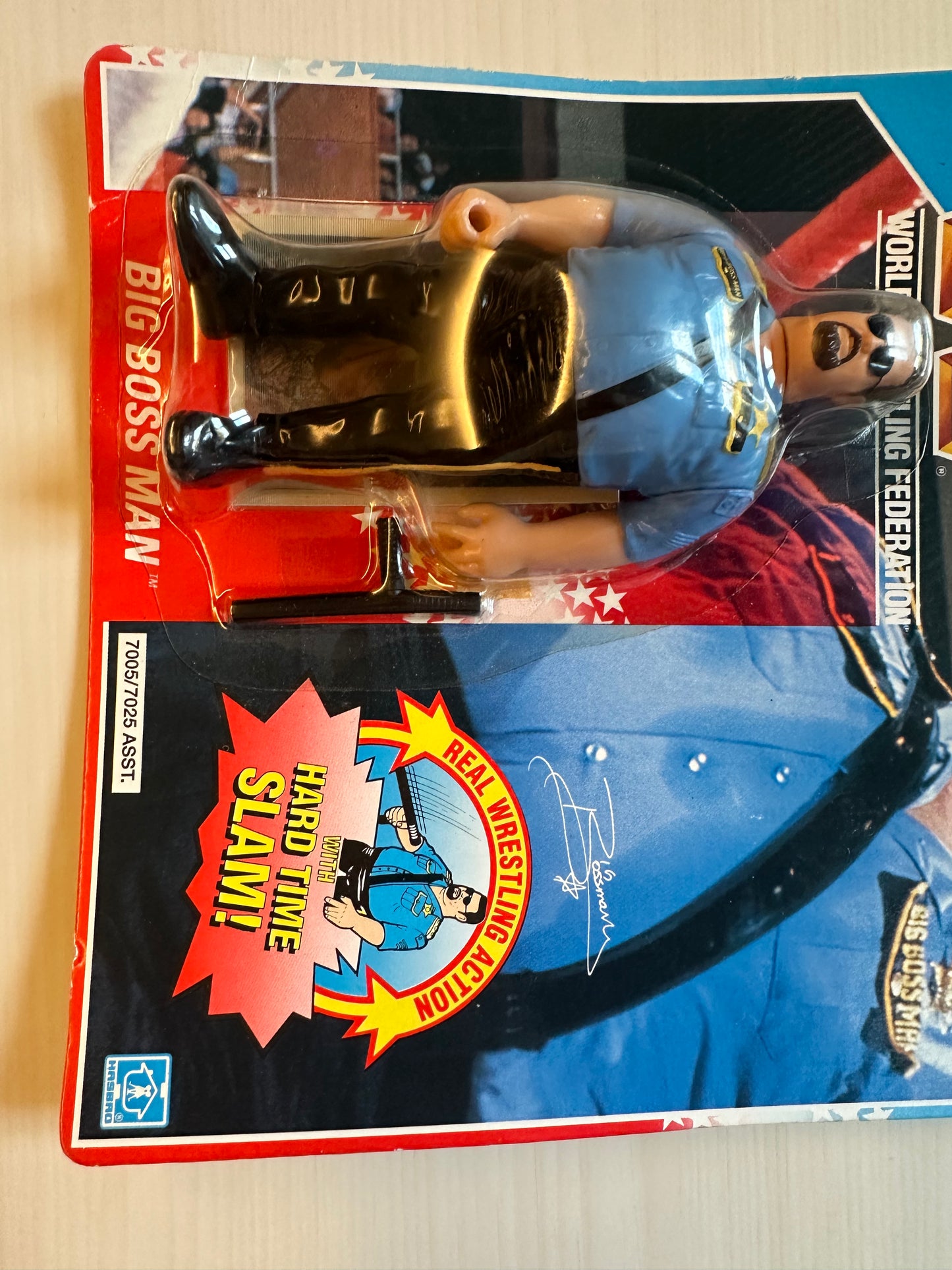 Big Boss Man Series 1 WWF Hasbro