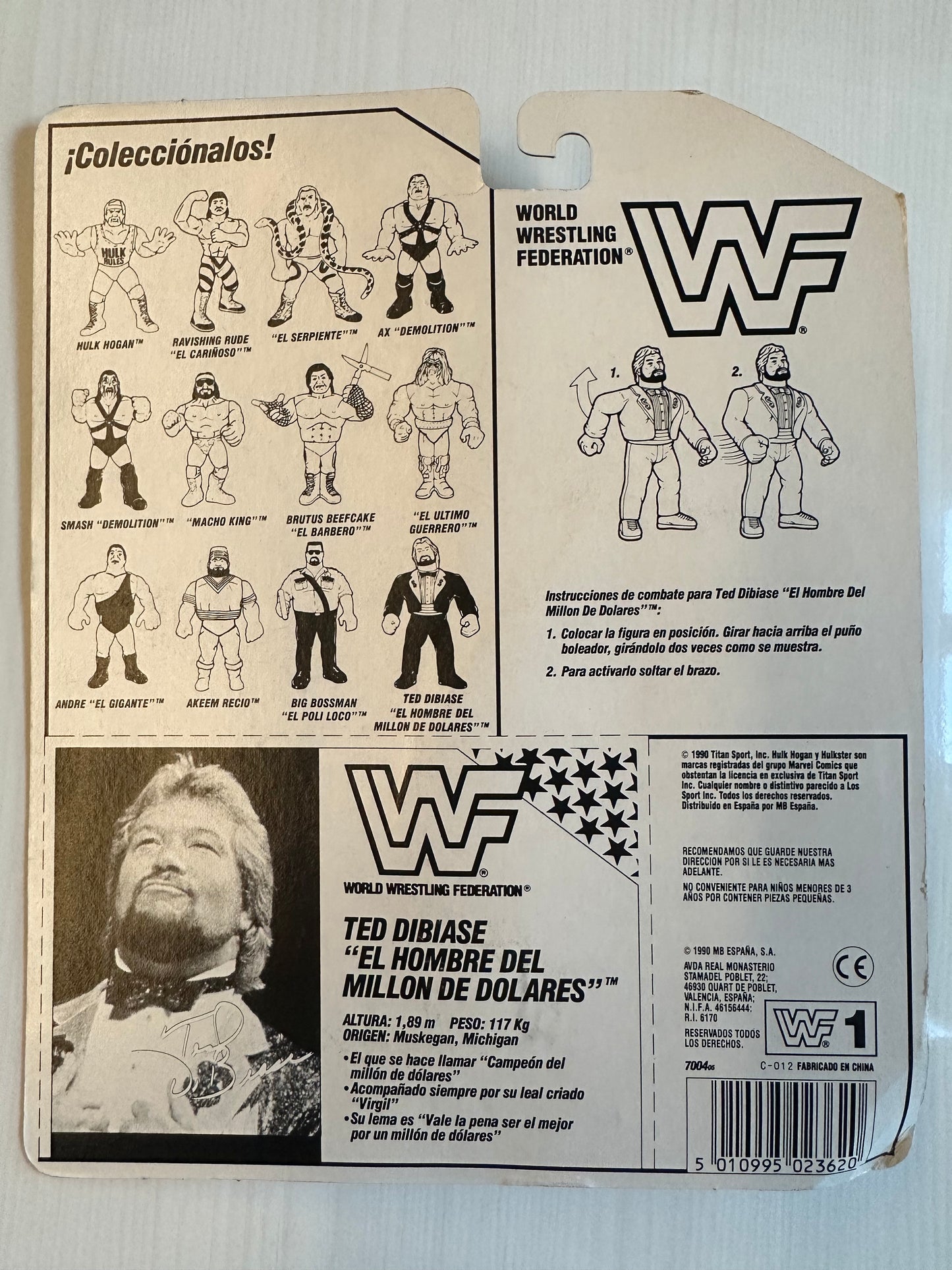 Million Dollar Man Series 1 WWF Hasbro
