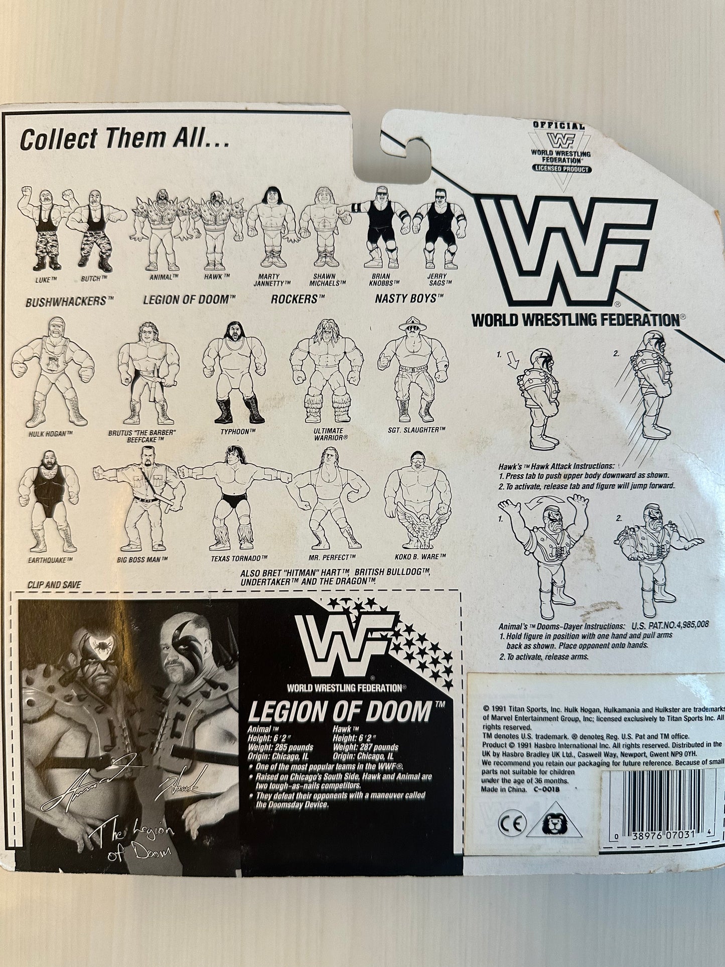 The Legion of Doom Series 2 WWF Hasbro