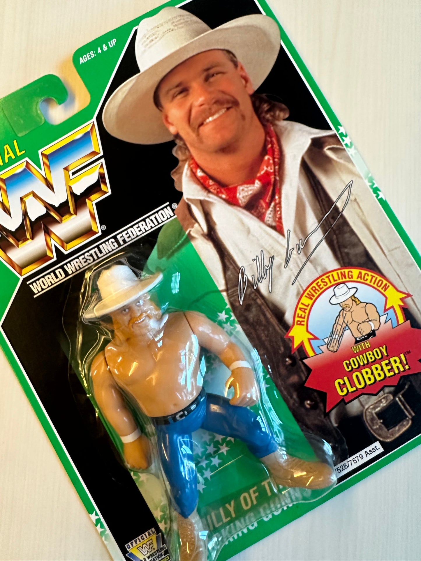 Billy the Smoking Gunn Series 11 WWF Hasbro