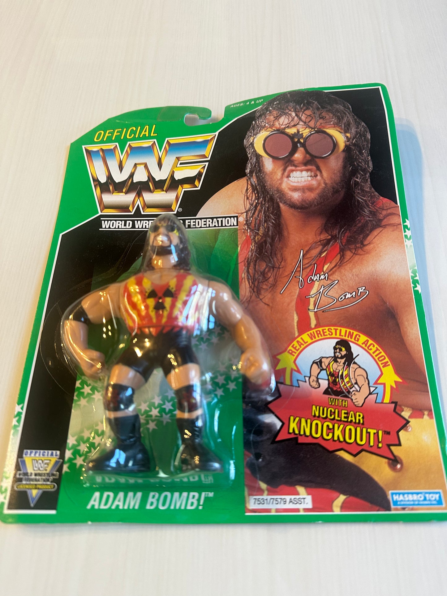 Adam Bomb Series 11 WWF Hasbro