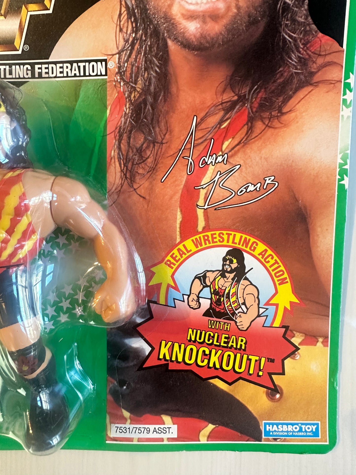 Adam Bomb Series 11 WWF Hasbro