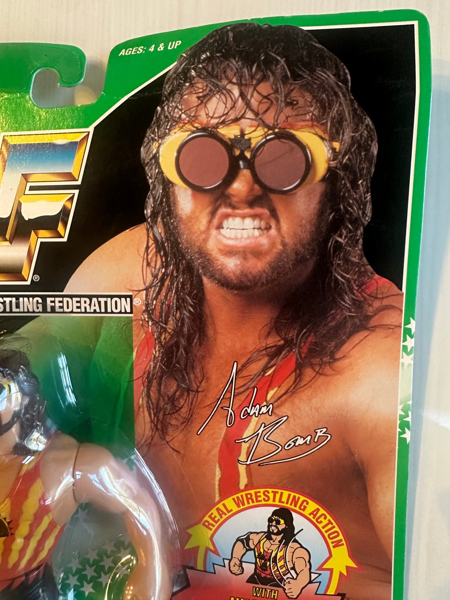 Adam Bomb Series 11 WWF Hasbro