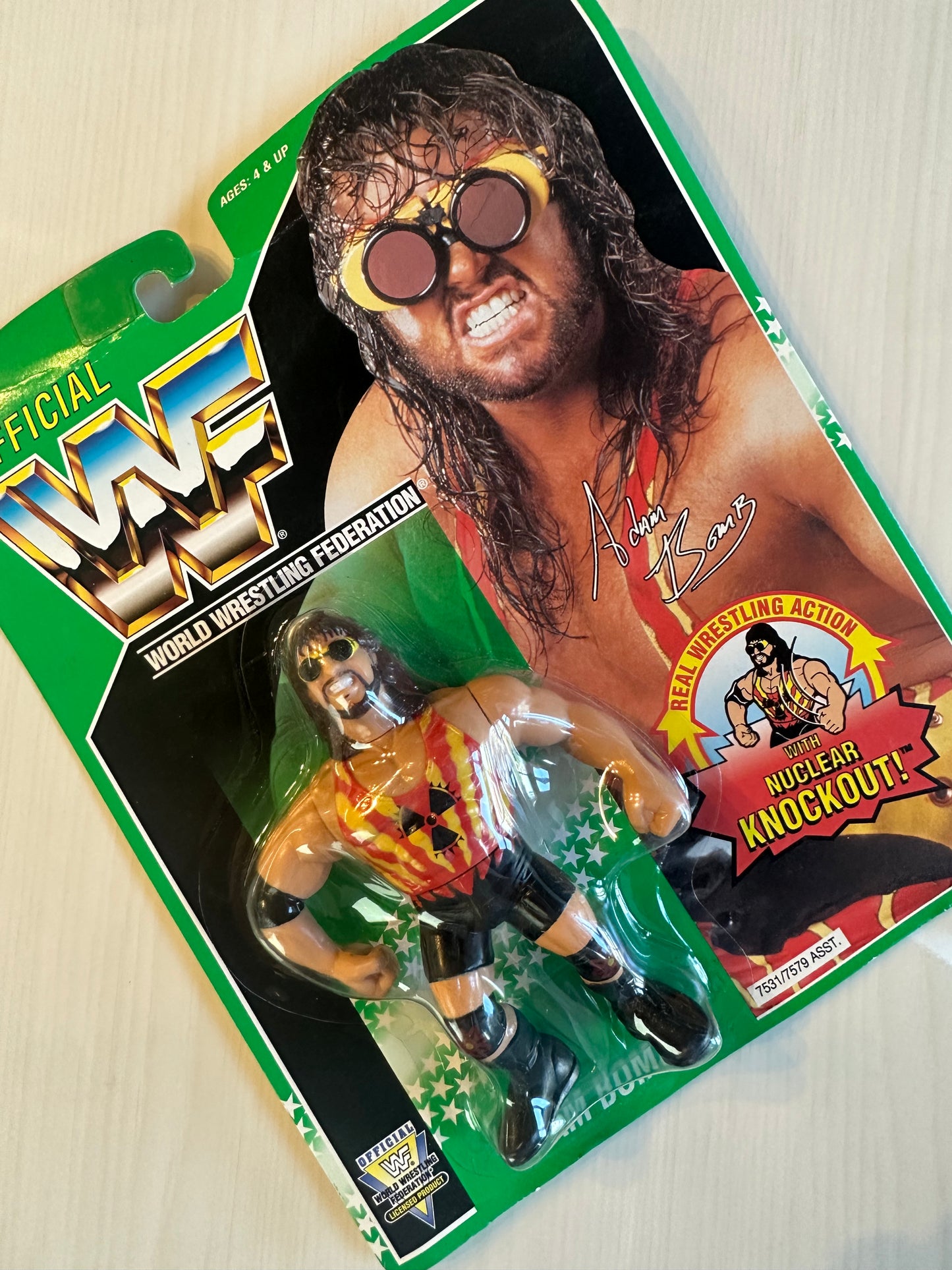 Adam Bomb Series 11 WWF Hasbro