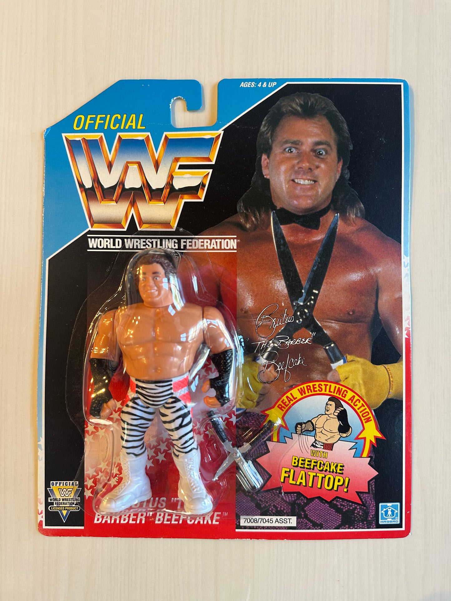 Brutus The Barber Beefcake Series 3 WWF Hasbro