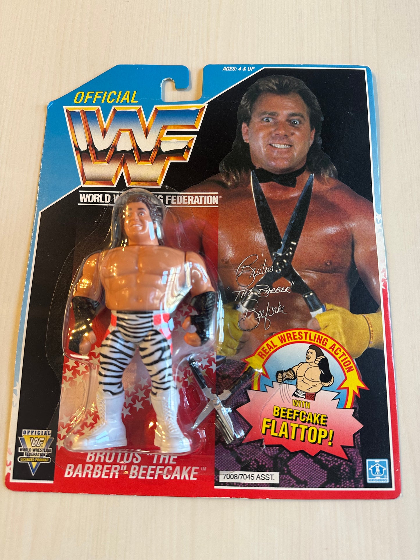 Brutus The Barber Beefcake Series 3 WWF Hasbro