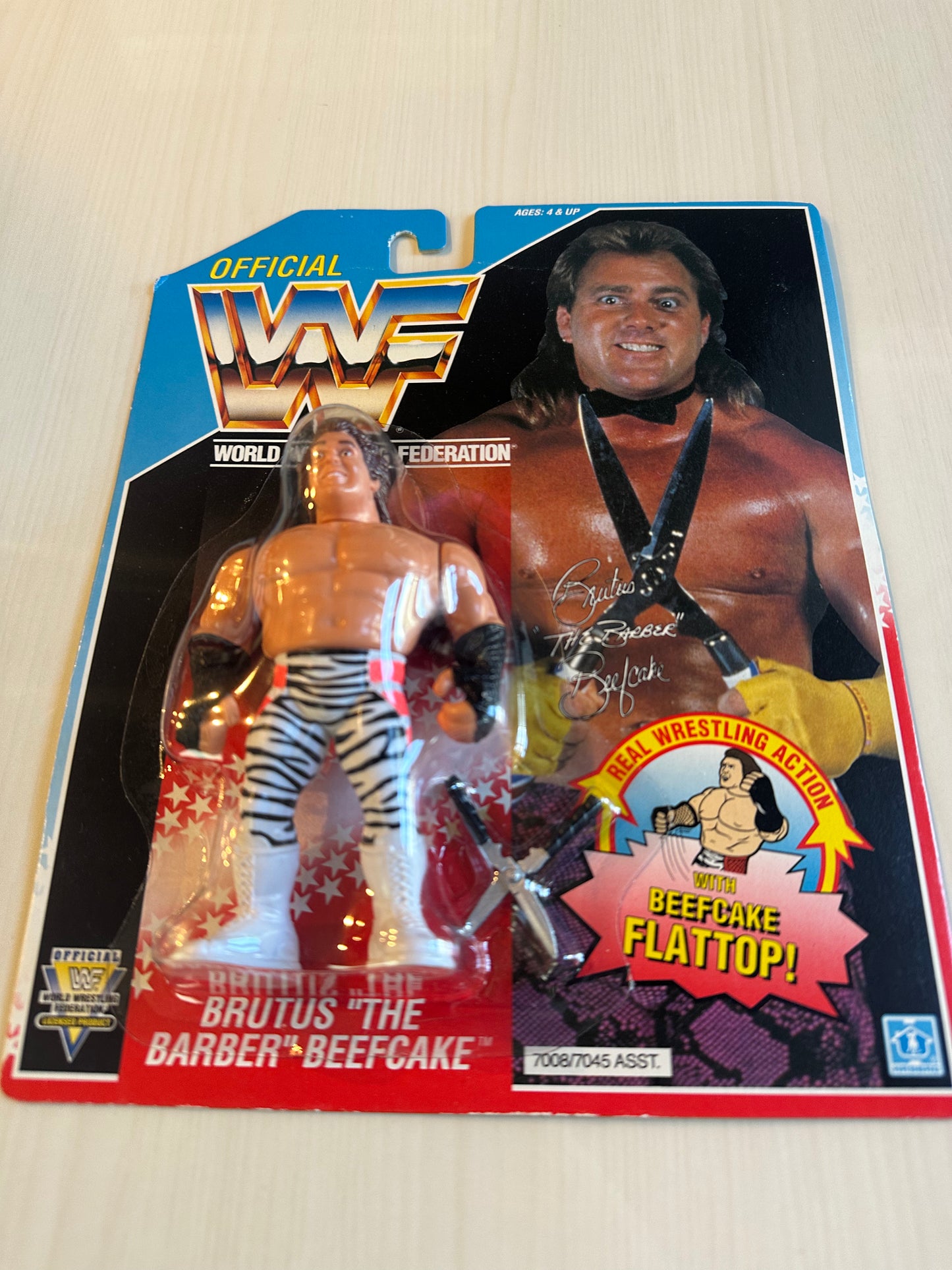 Brutus The Barber Beefcake Series 3 WWF Hasbro