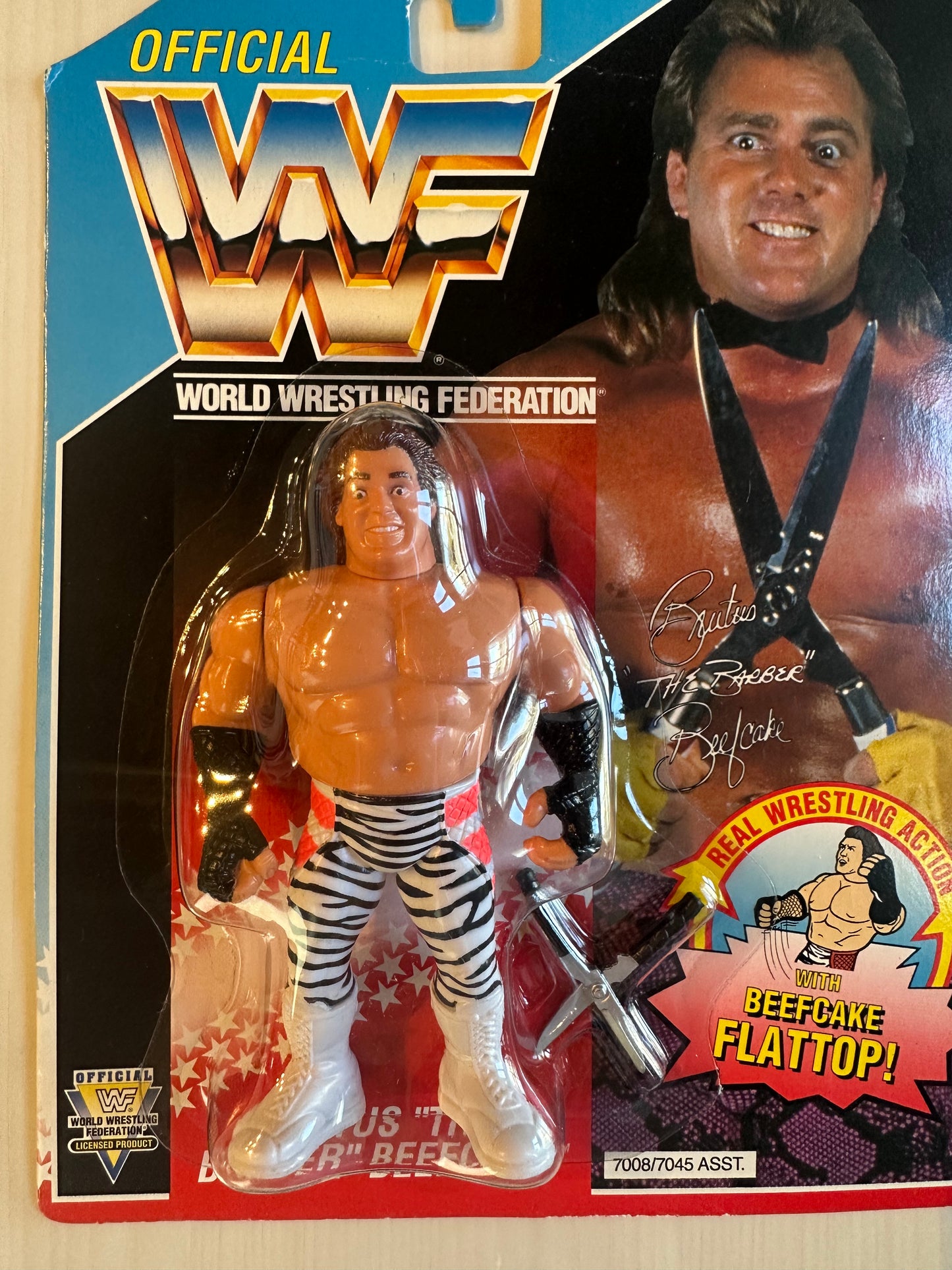 Brutus The Barber Beefcake Series 3 WWF Hasbro