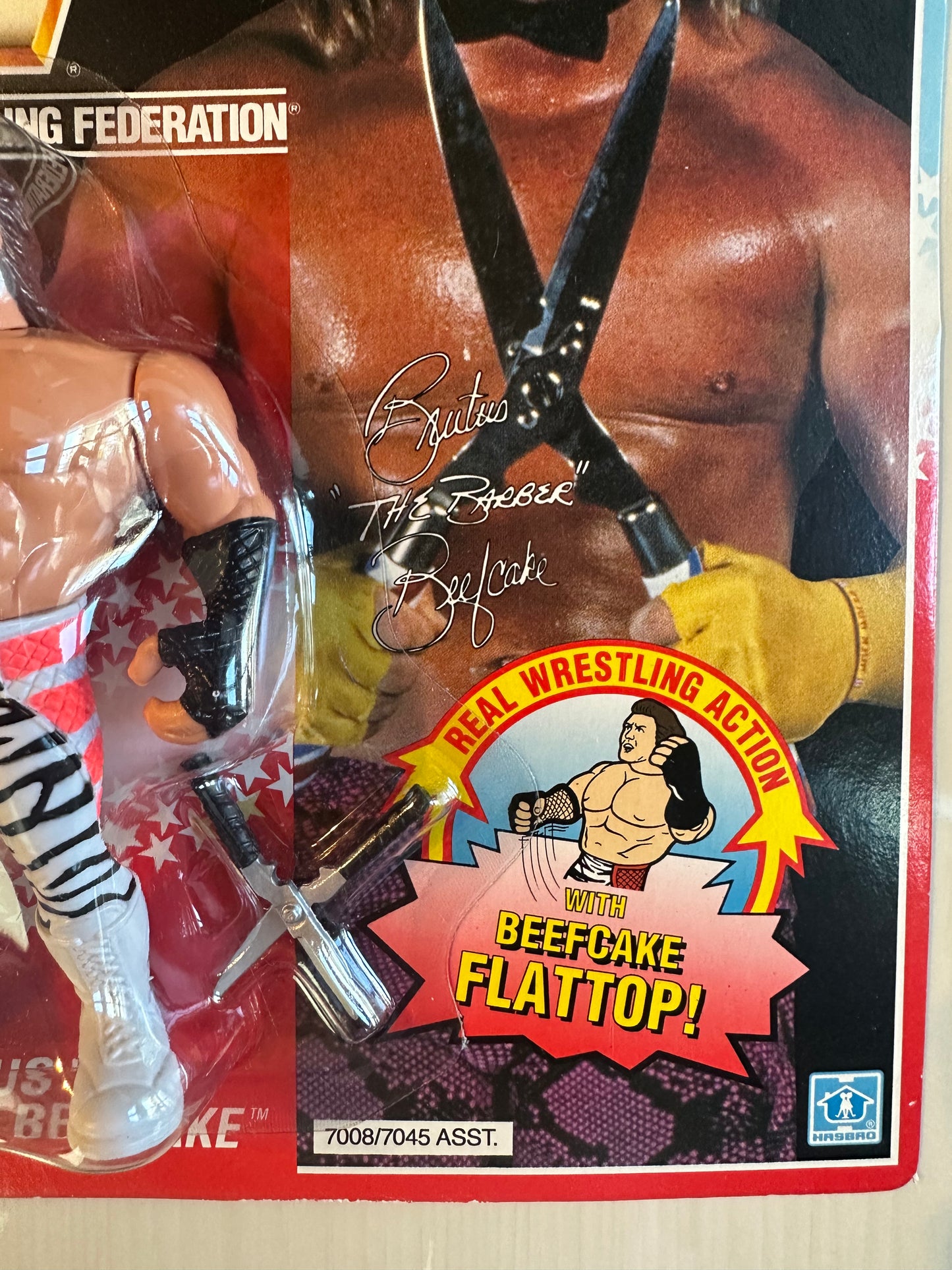 Brutus The Barber Beefcake Series 3 WWF Hasbro