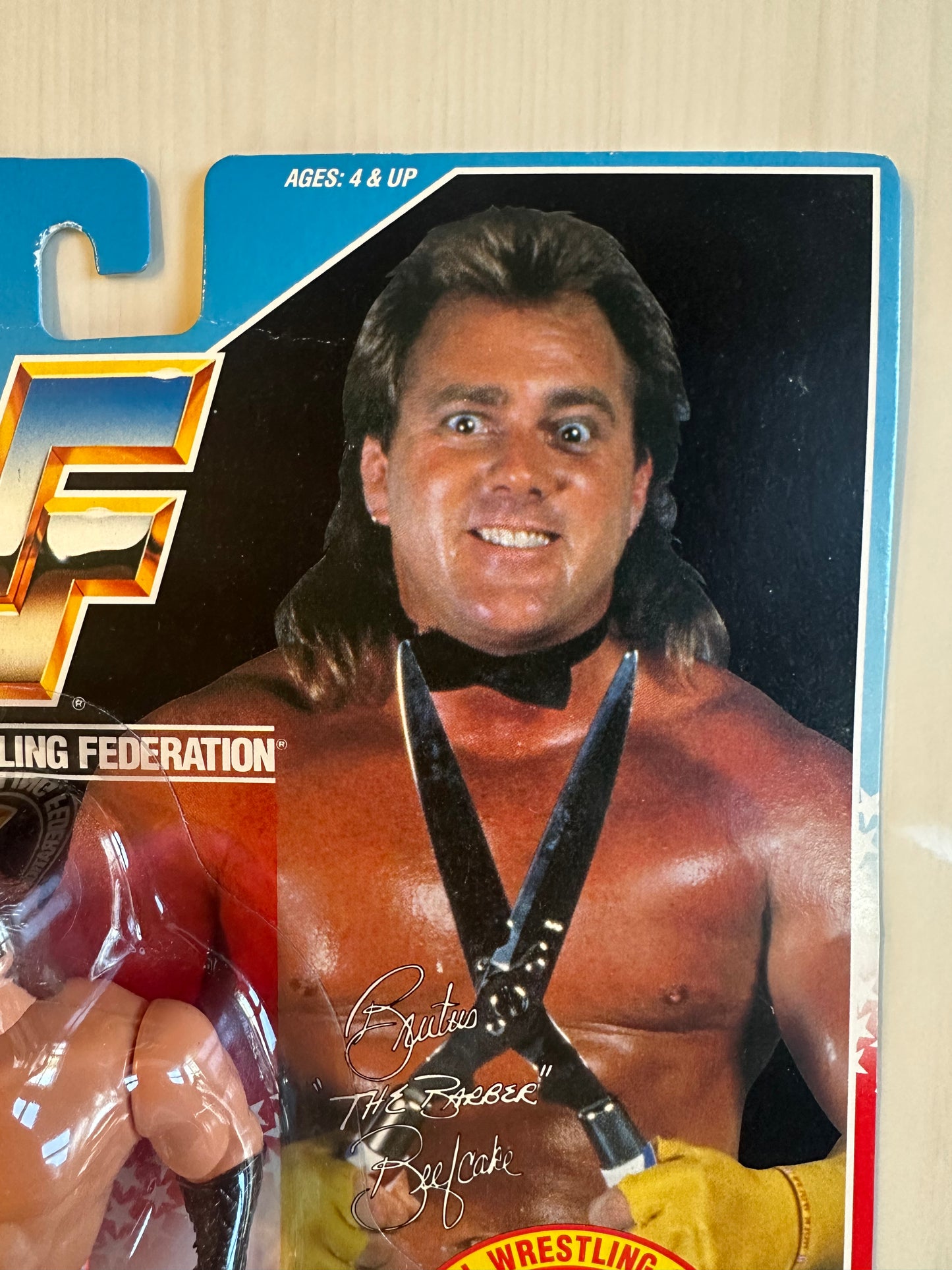 Brutus The Barber Beefcake Series 3 WWF Hasbro