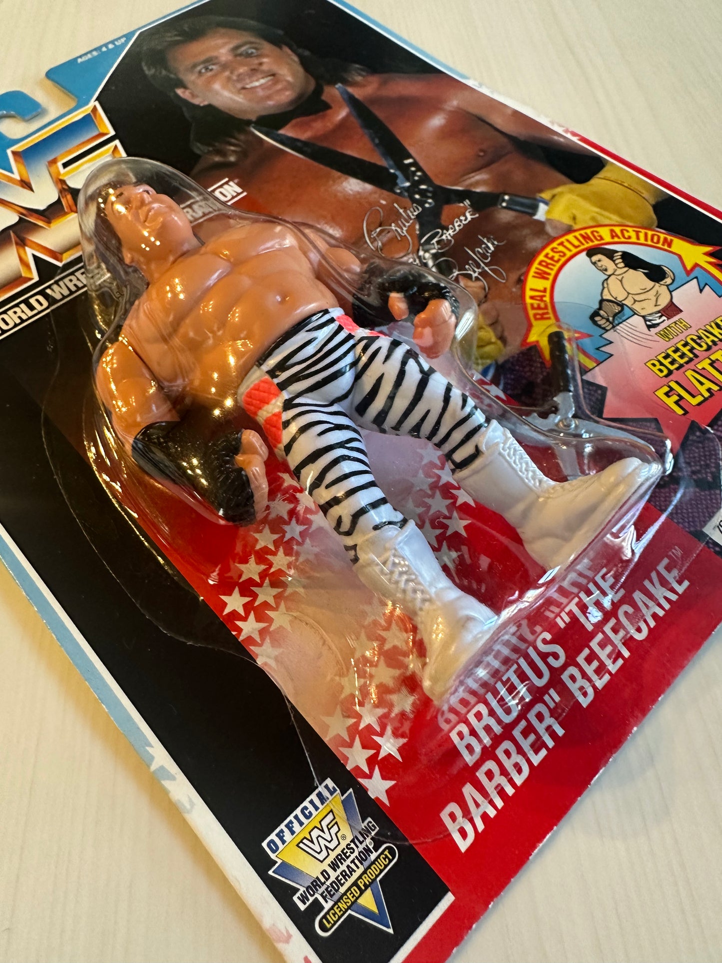 Brutus The Barber Beefcake Series 3 WWF Hasbro