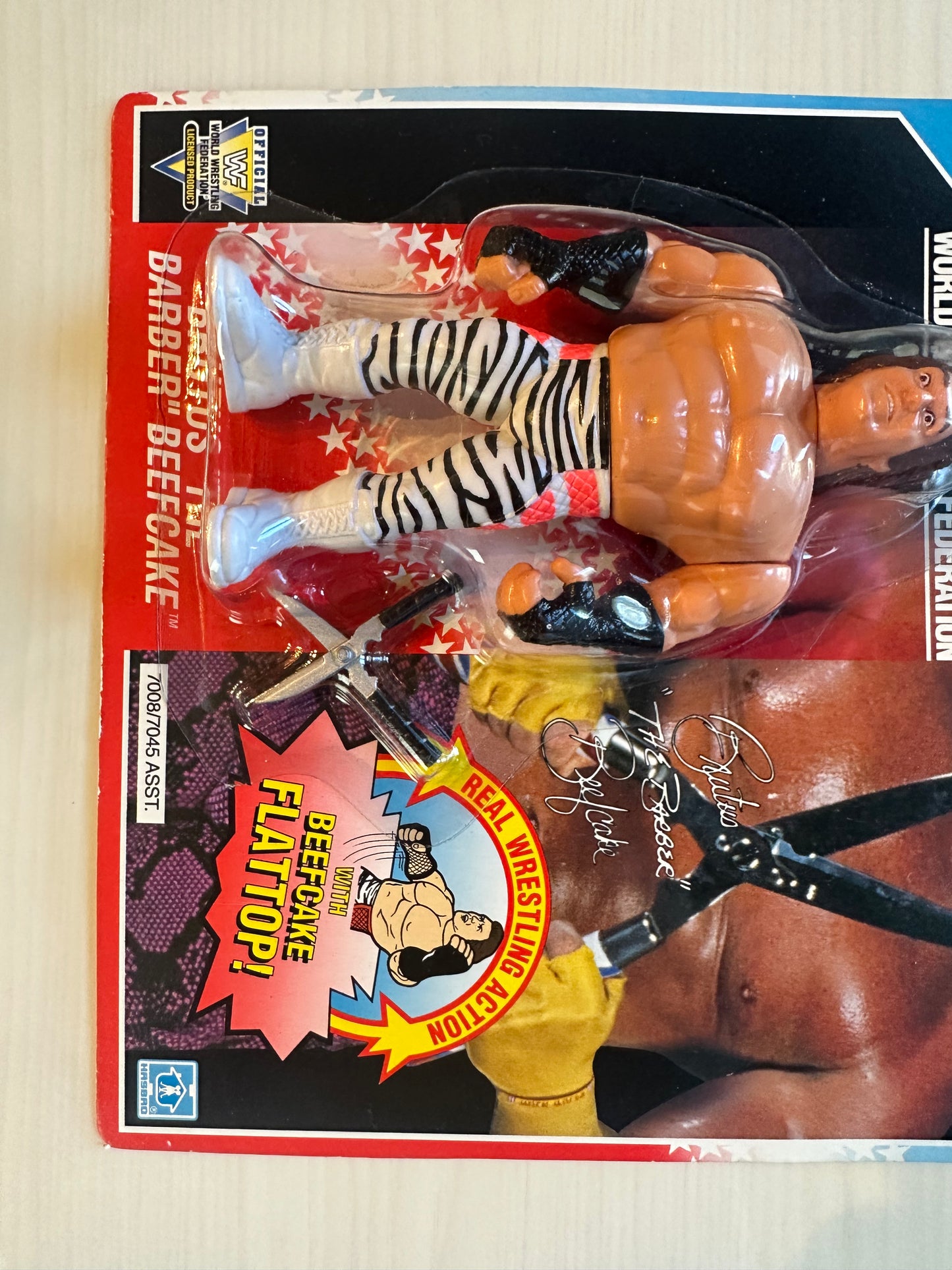 Brutus The Barber Beefcake Series 3 WWF Hasbro