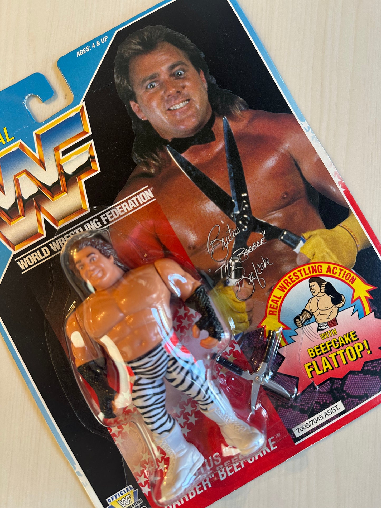 Brutus The Barber Beefcake Series 3 WWF Hasbro