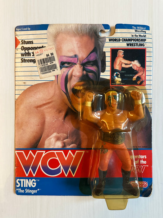 Sting WCW Galoob Orange UK Exclusive