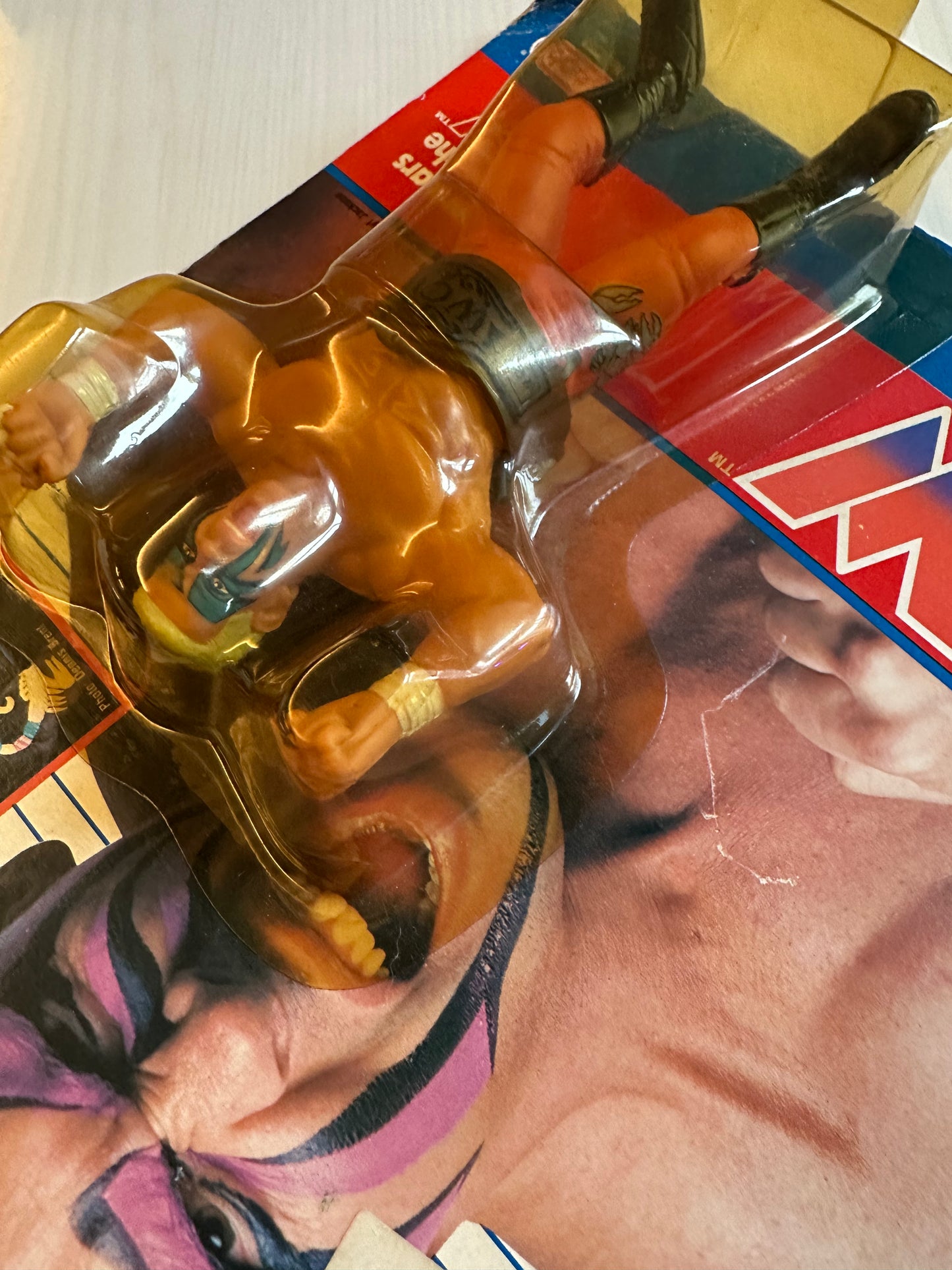 Sting WCW Galoob Orange UK Exclusive