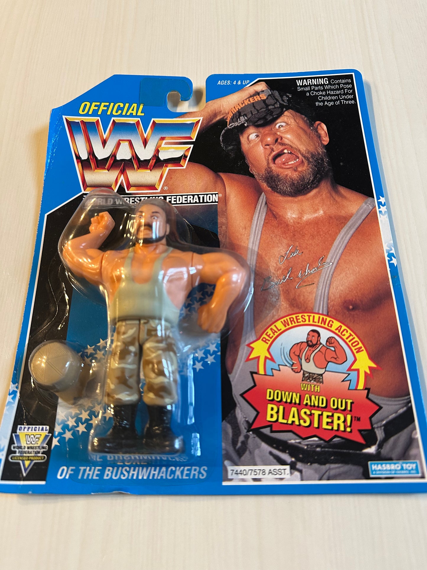 Luke the Bushwhacker Series 10 WWF Hasbro
