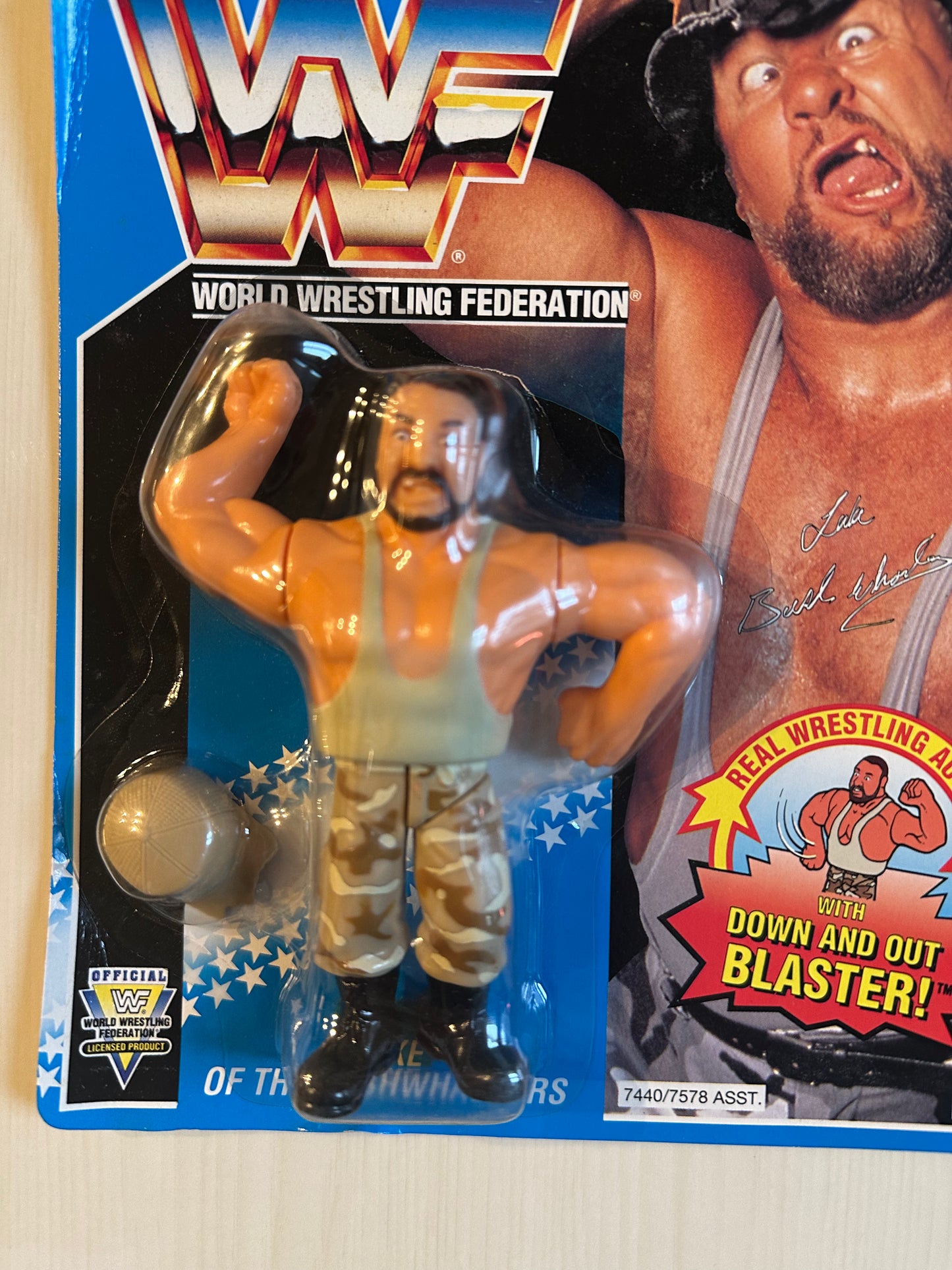 Luke the Bushwhacker Series 10 WWF Hasbro