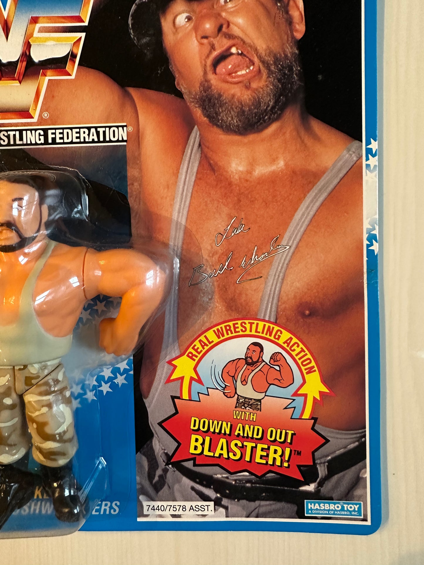 Luke the Bushwhacker Series 10 WWF Hasbro