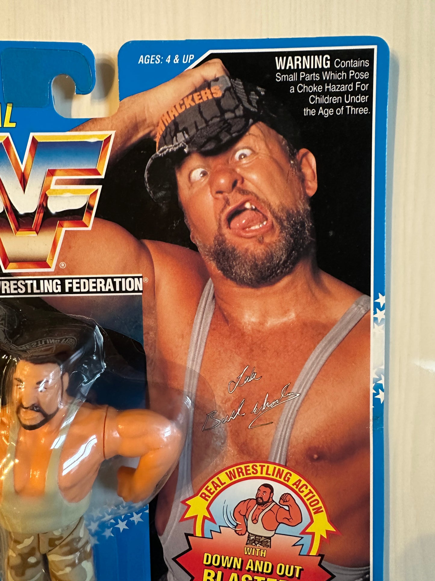 Luke the Bushwhacker Series 10 WWF Hasbro