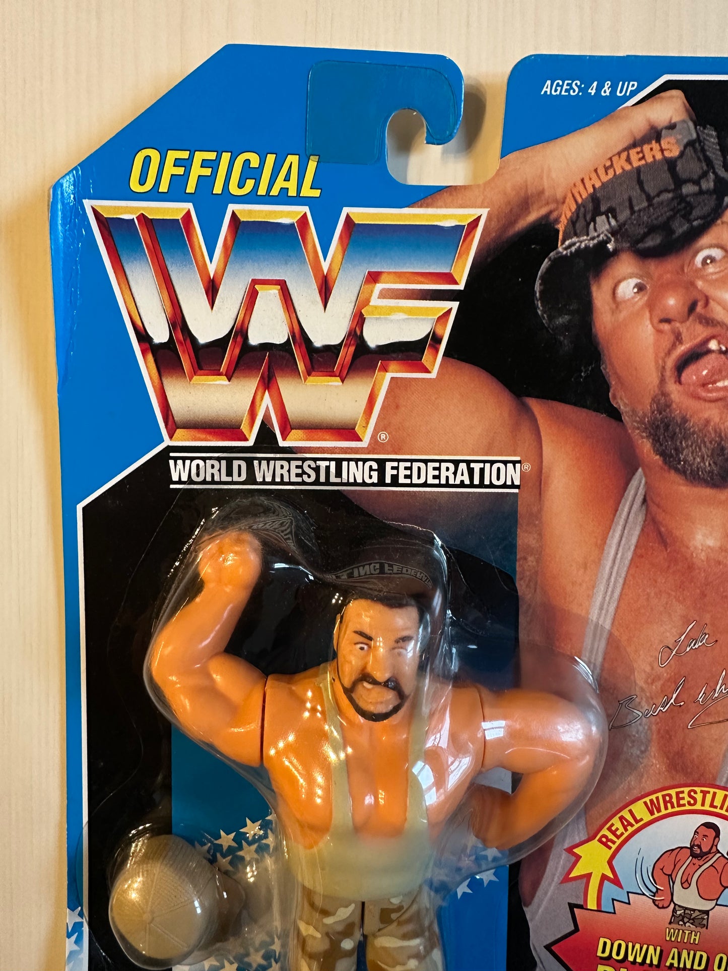 Luke the Bushwhacker Series 10 WWF Hasbro